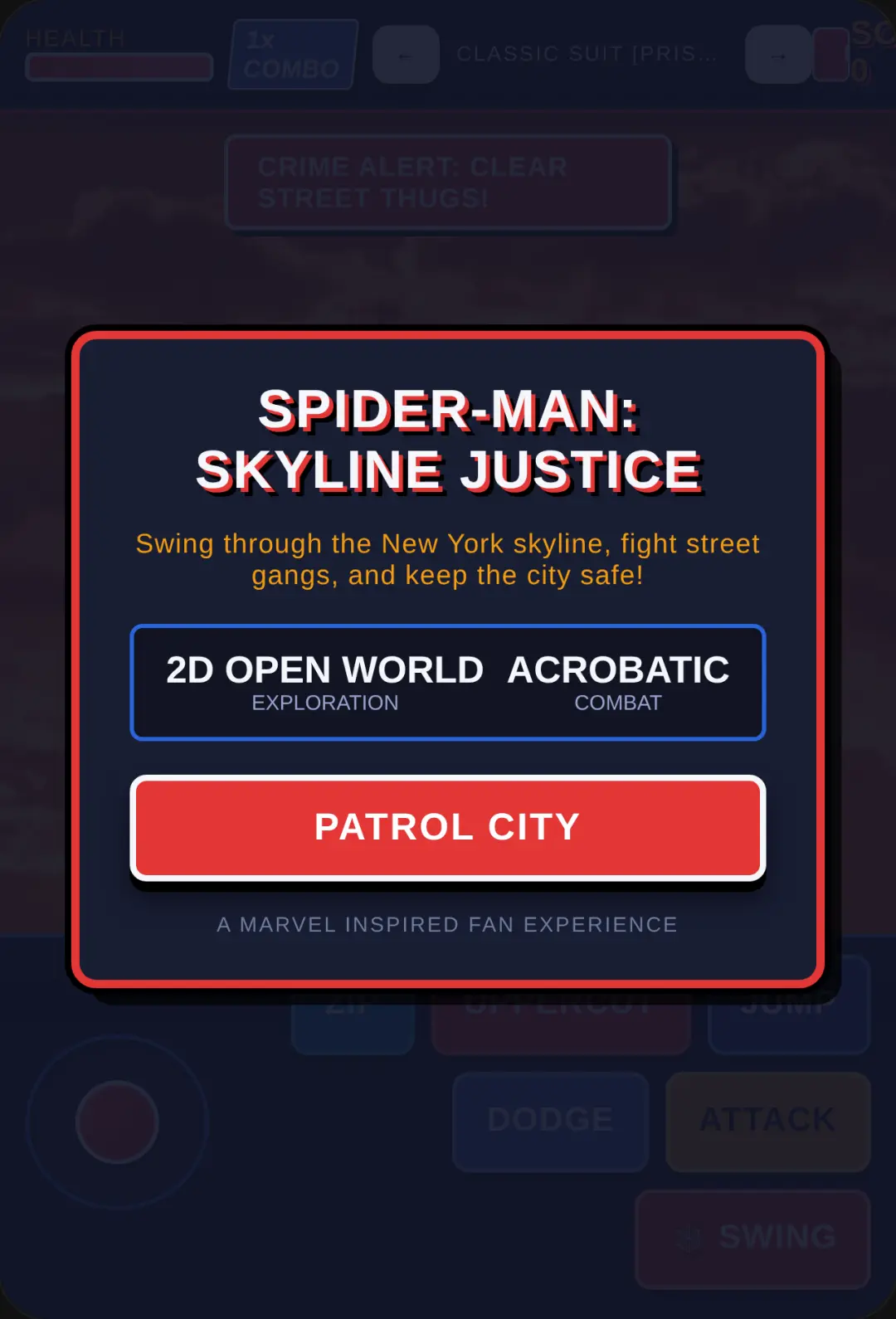 Spider-Man: Skyline Justice cover