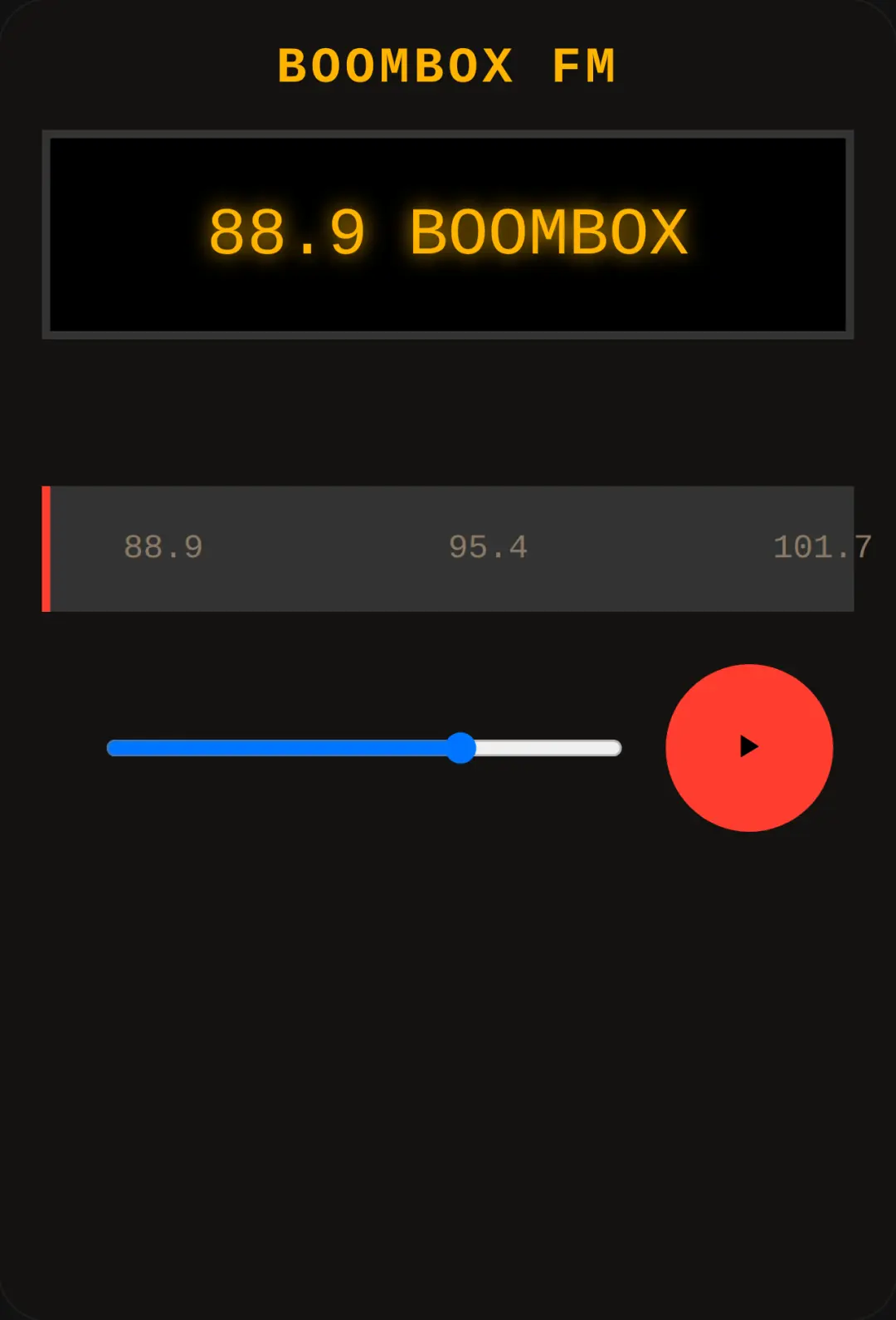 Boombox FM cover