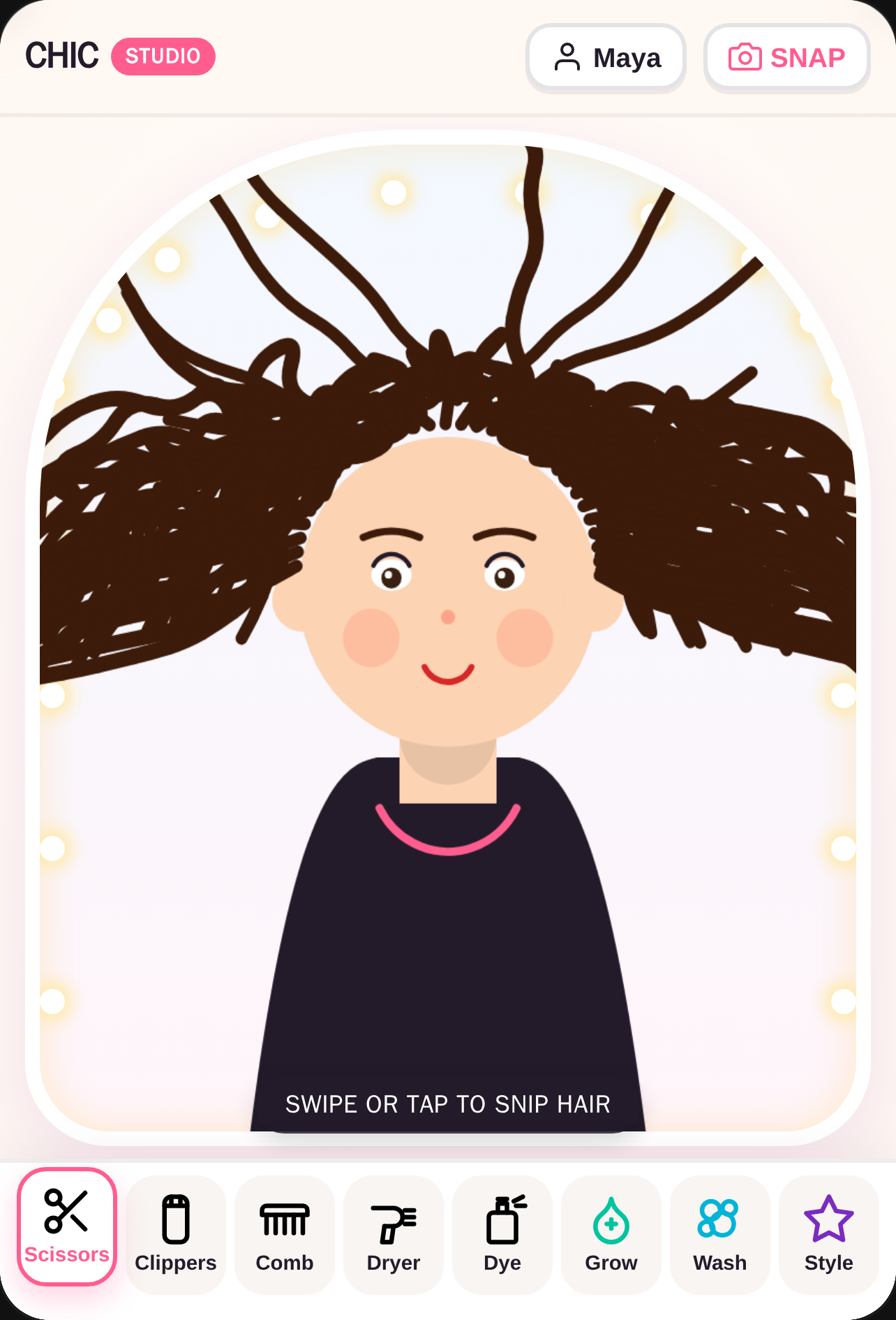 sekia salon - salon game cut hair cover