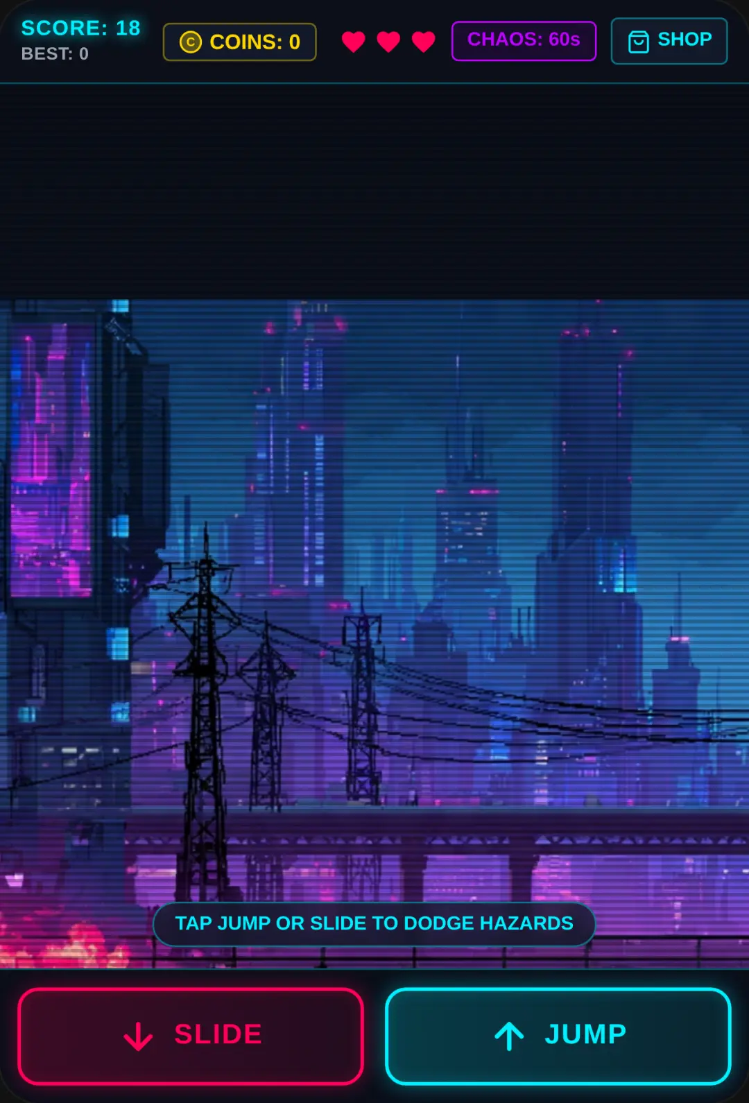 Neon Cyber Runner cover