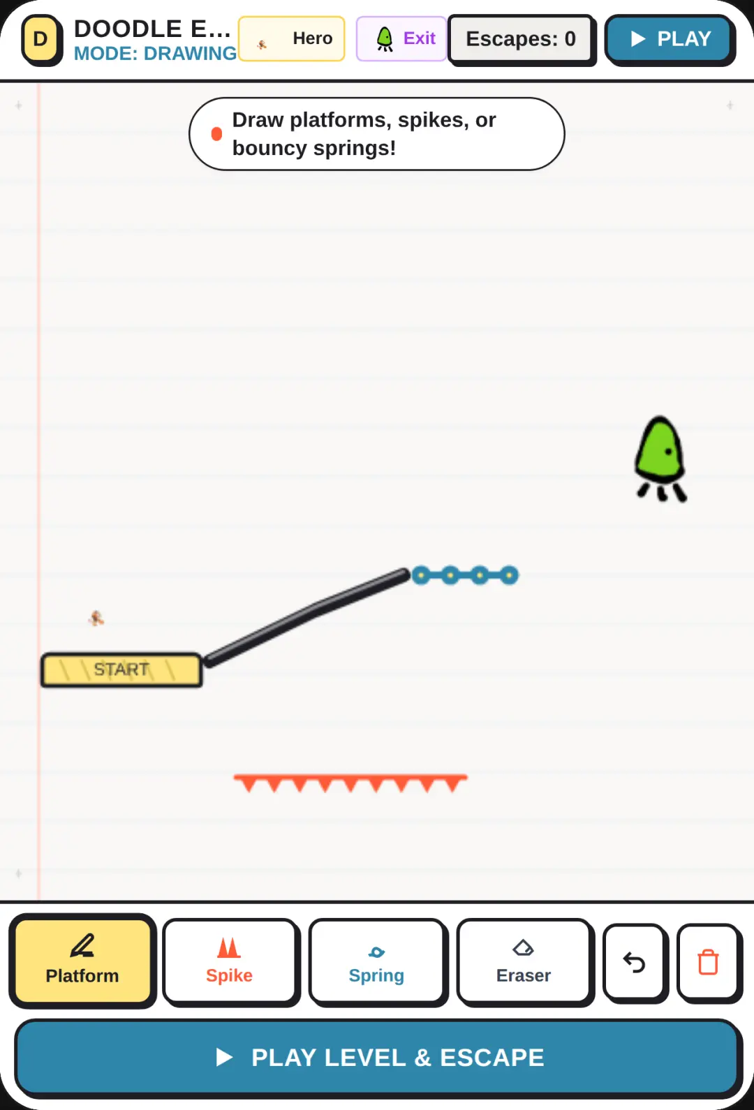 Doodle Escape - Draw to Play cover
