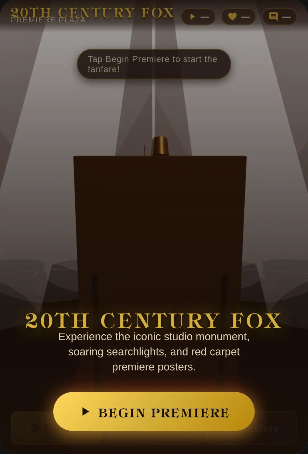 20th Century Fox 3D Premiere Experience cover