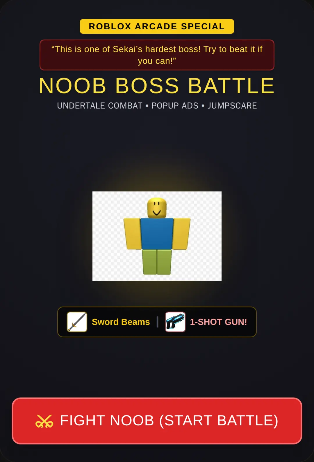 Fight Noob! cover