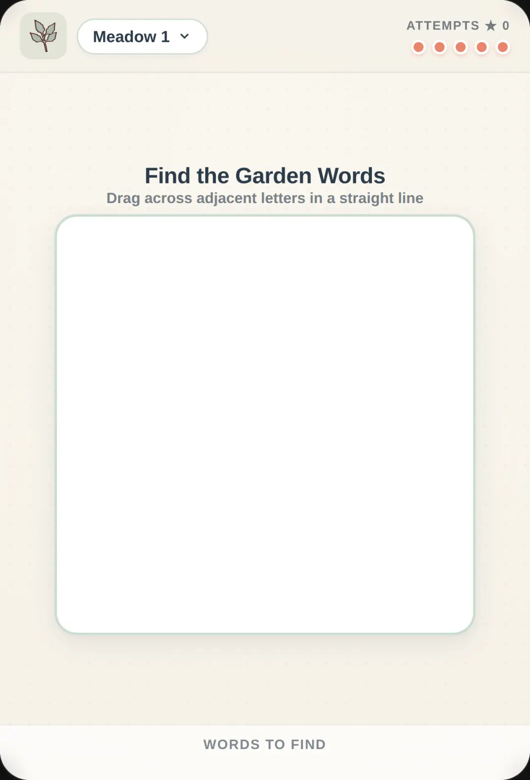 Wordbloom — Relaxing Word Puzzles cover