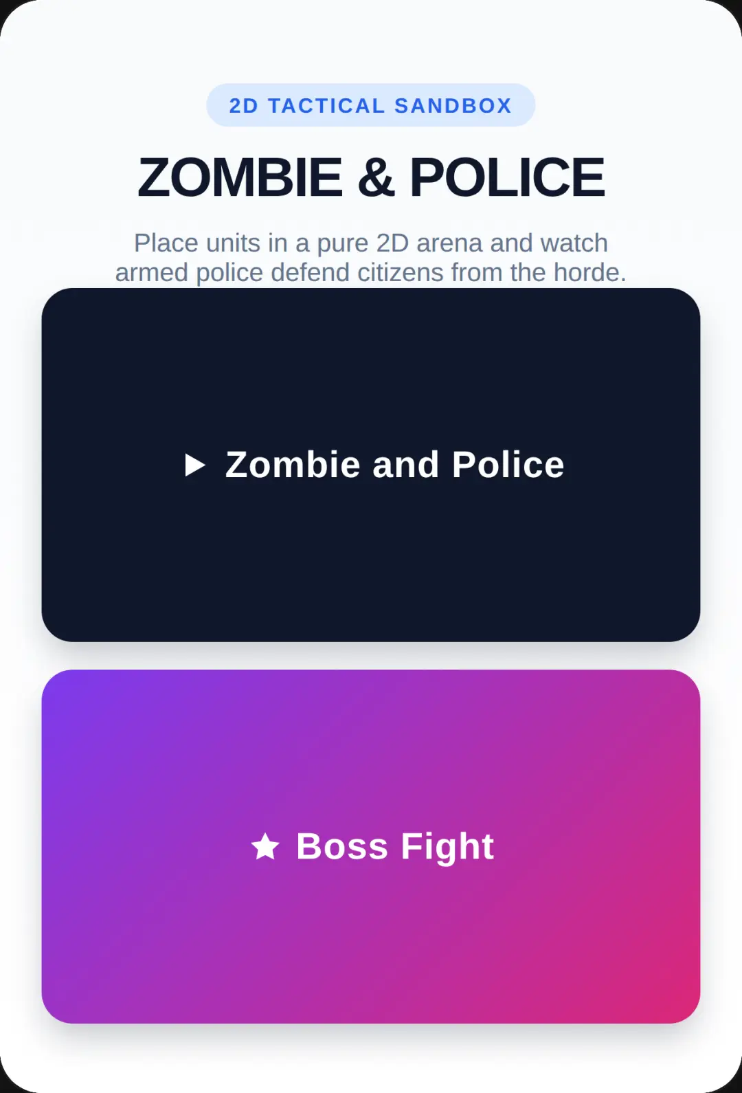 Zombie and Police cover