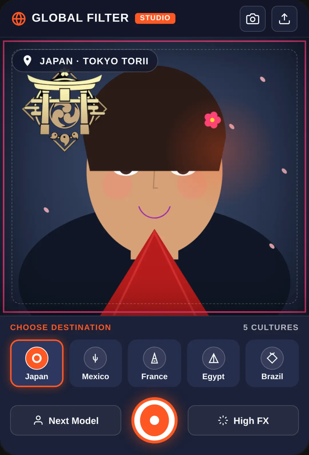 Global Filter · Travel Cultural Portrait Studio cover
