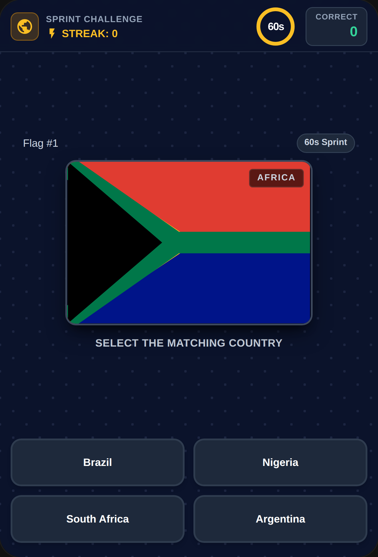 World Flag Sprint cover