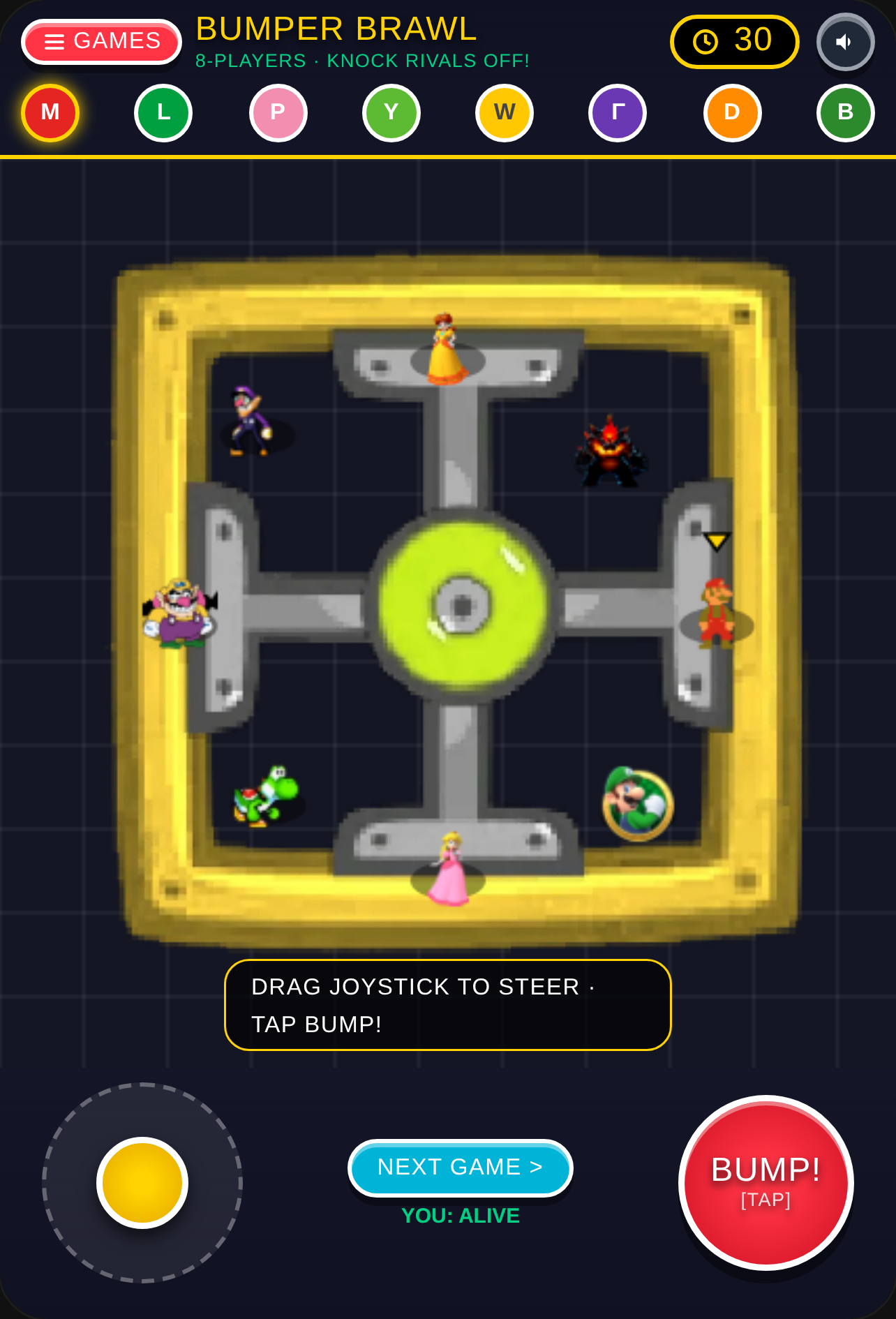 Super Mario Party - 8 Vs 8 Minigame Frenzy cover