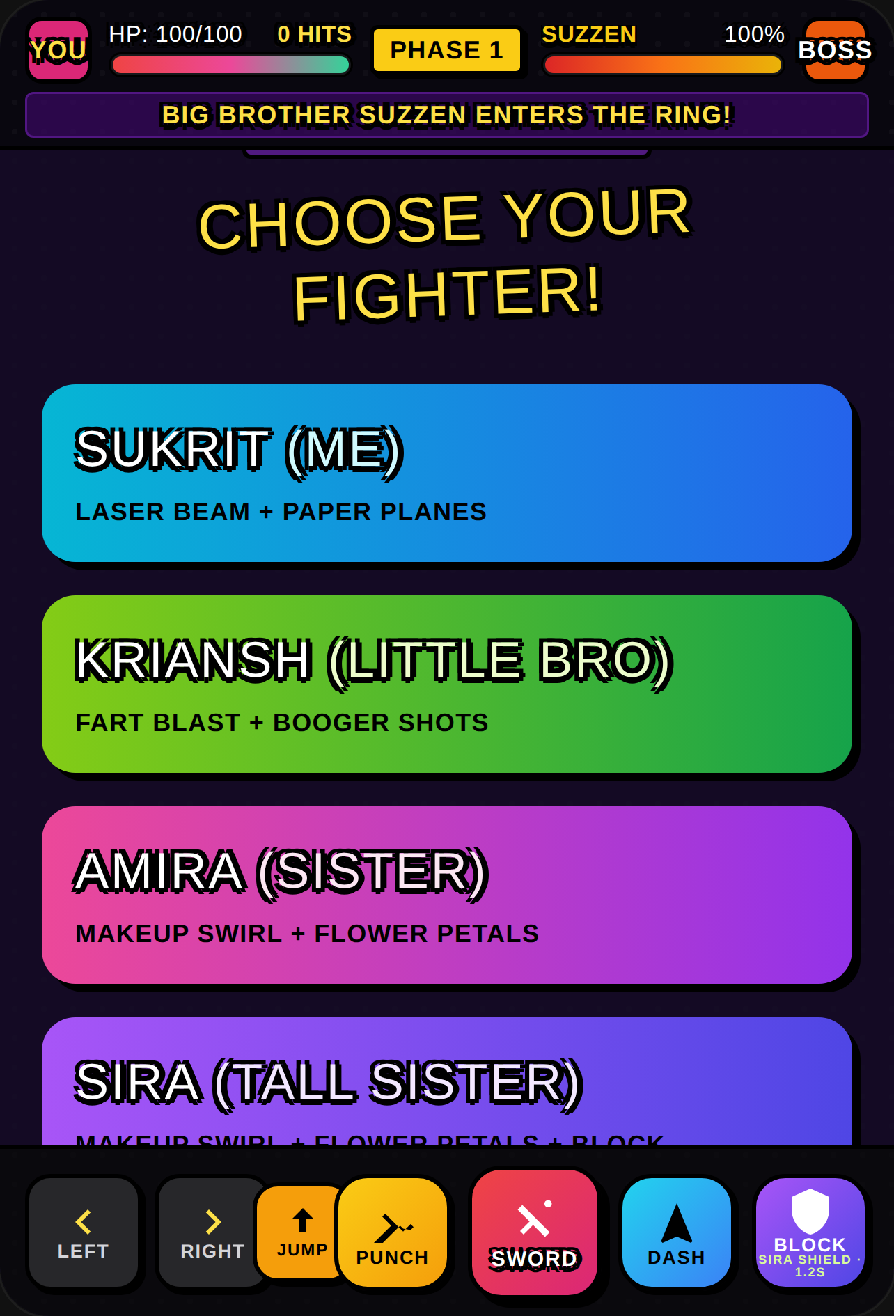 SUZZEN: BATTLE OF THE FAMILY cover