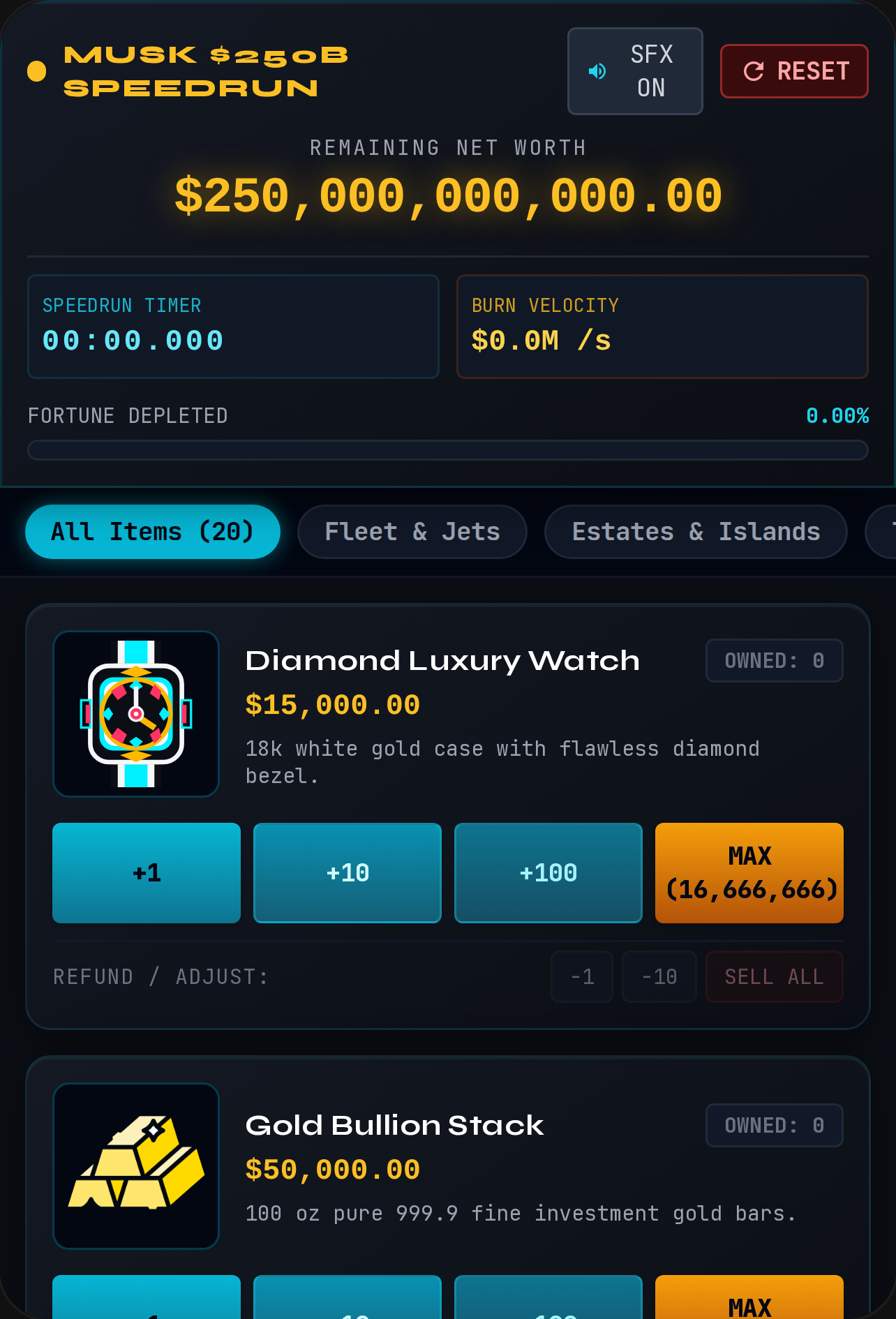 Elon's $250B Shopping Spree Speedrun cover