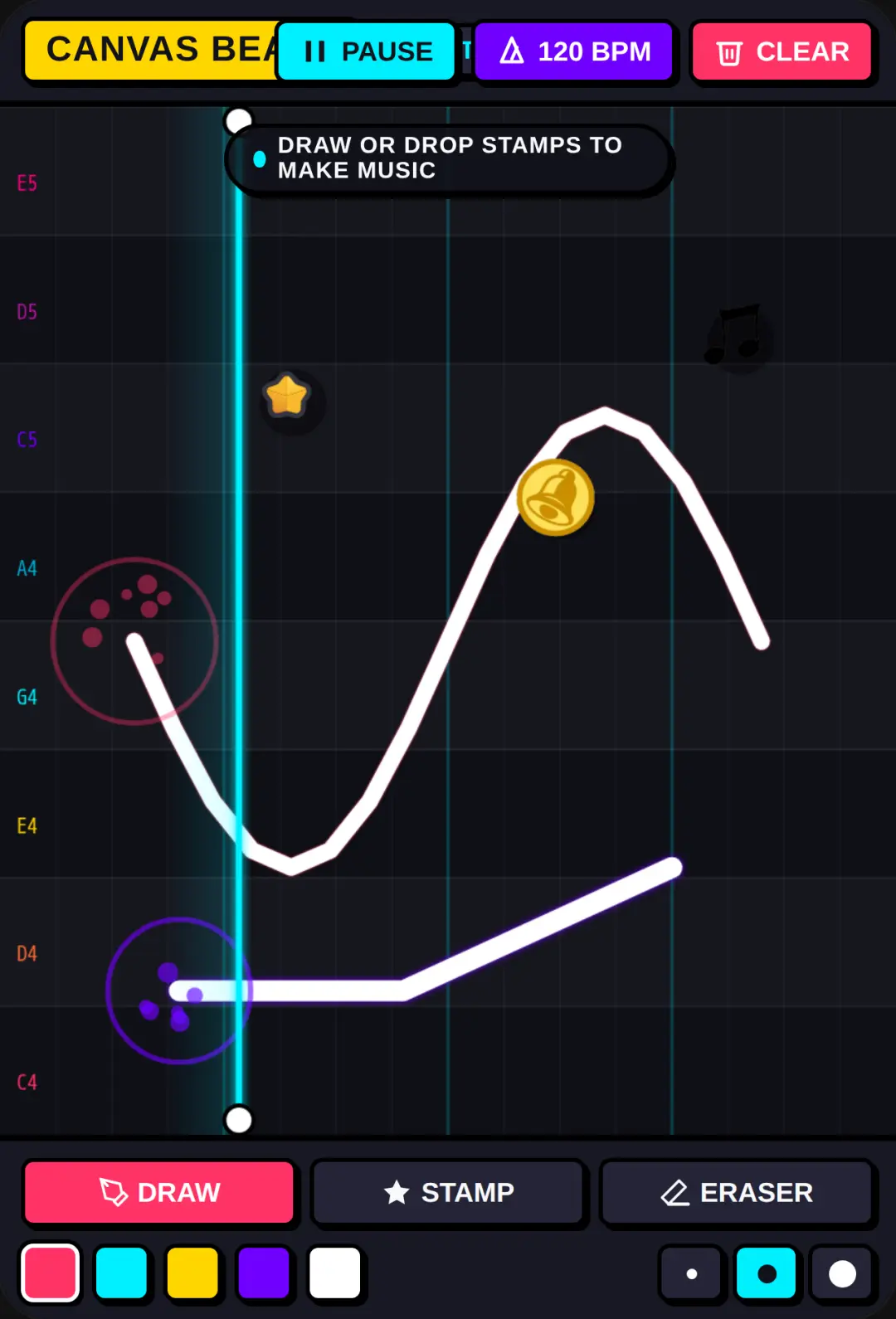 Canvas Beats - Draw Music Toy cover