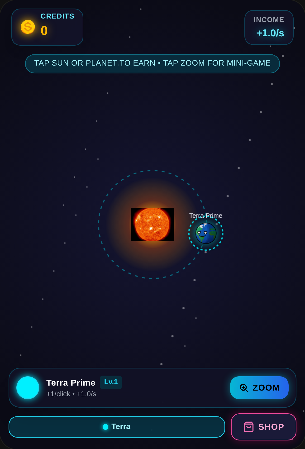 Solar Chaos - Cosmic Planet Clicker cover