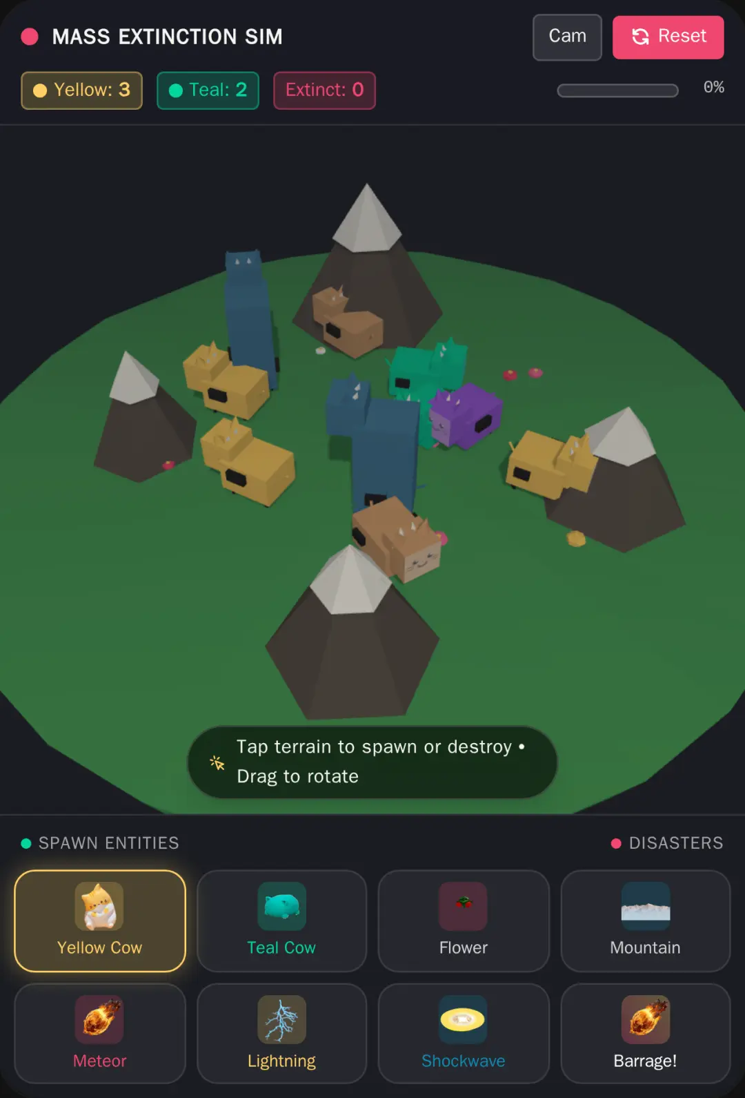 Mass Extinction Simulator cover