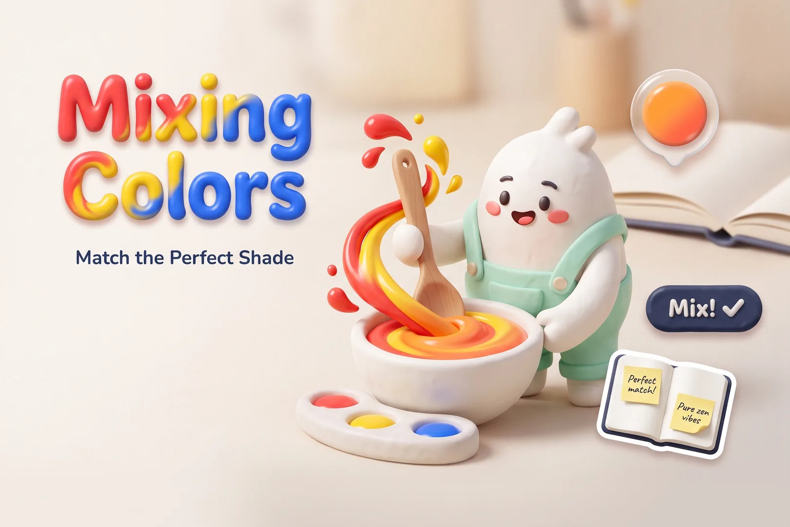 Mixing Colors #mixcolor #colormixing #newcolors #colorgames #gamesforkids #colors