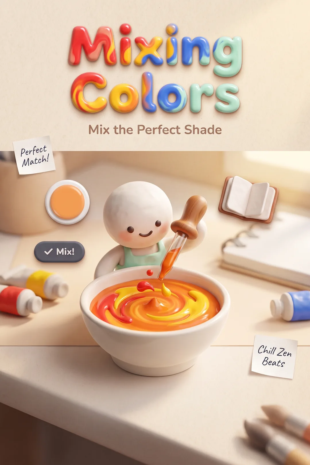 Mixing Colors #mixcolor #colormixing #newcolors #colorgames #gamesforkids #colors