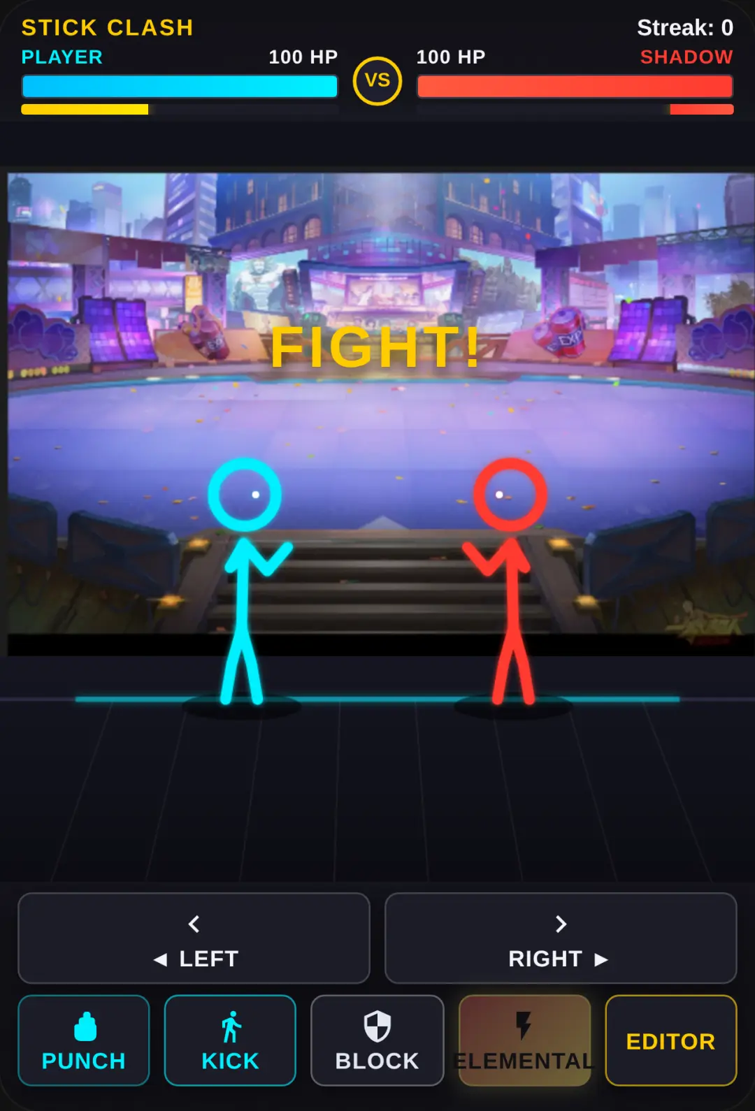 Neon Stick Clash cover