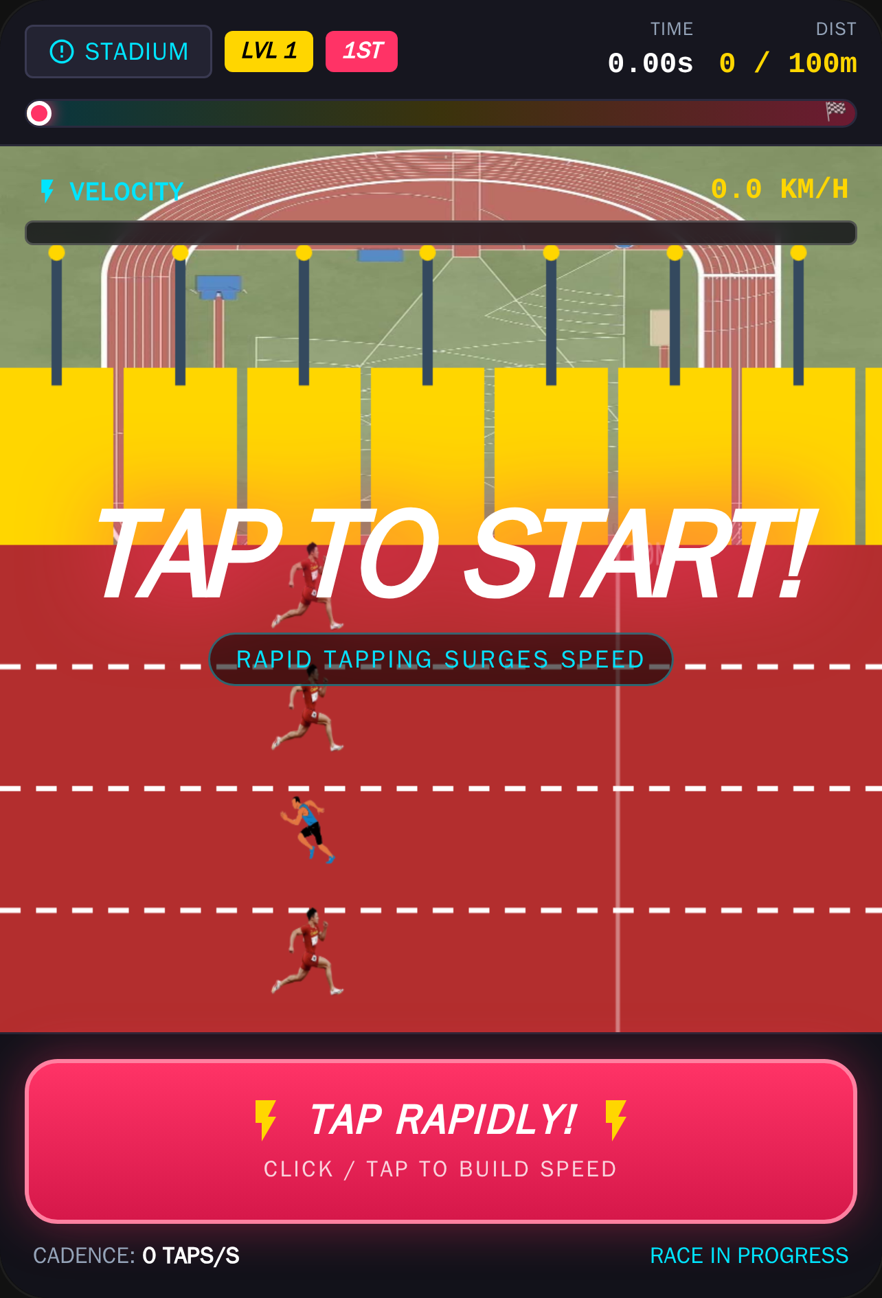 Sprint Surge - Tap Athlete Racer cover