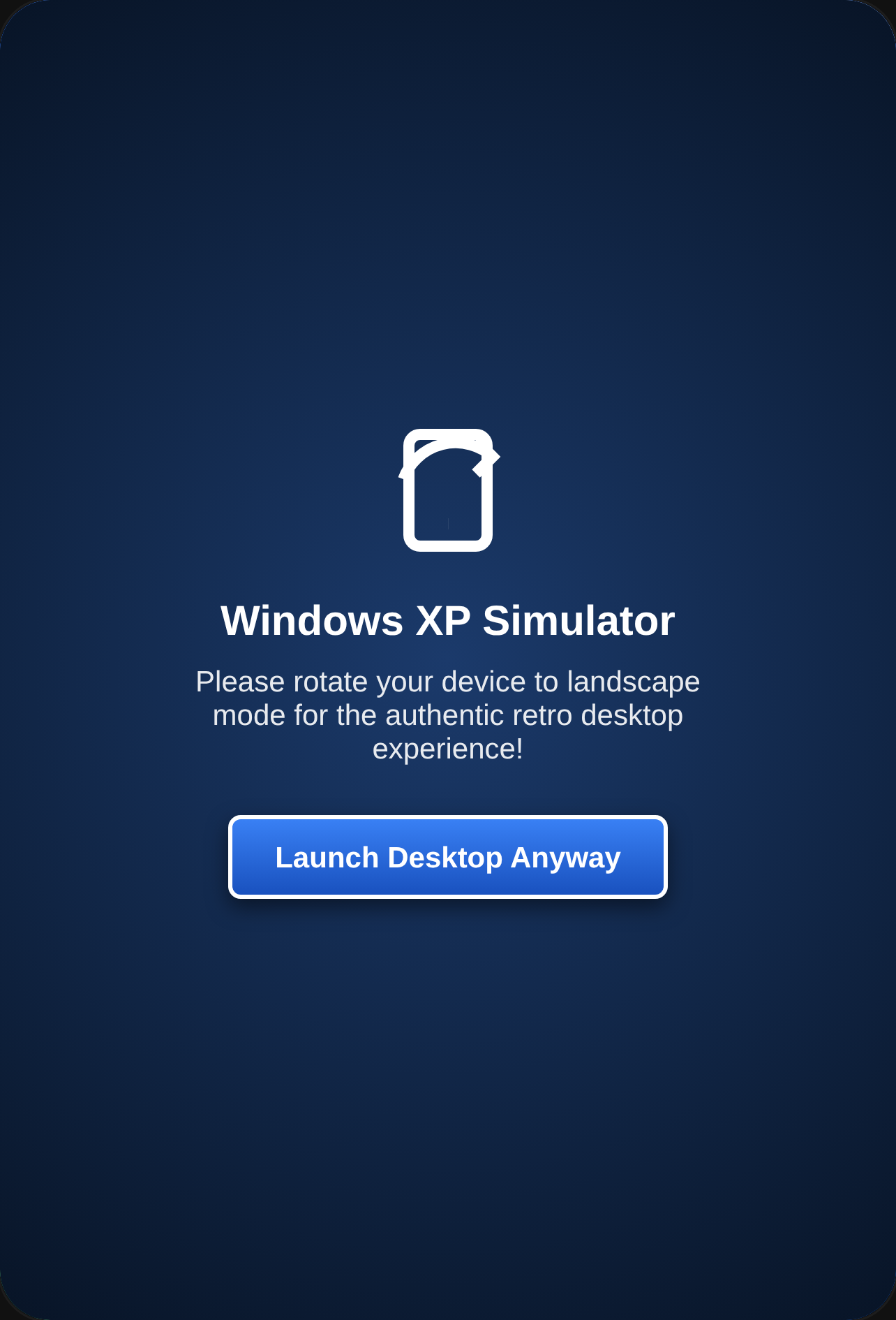 Windows XP Simulator cover