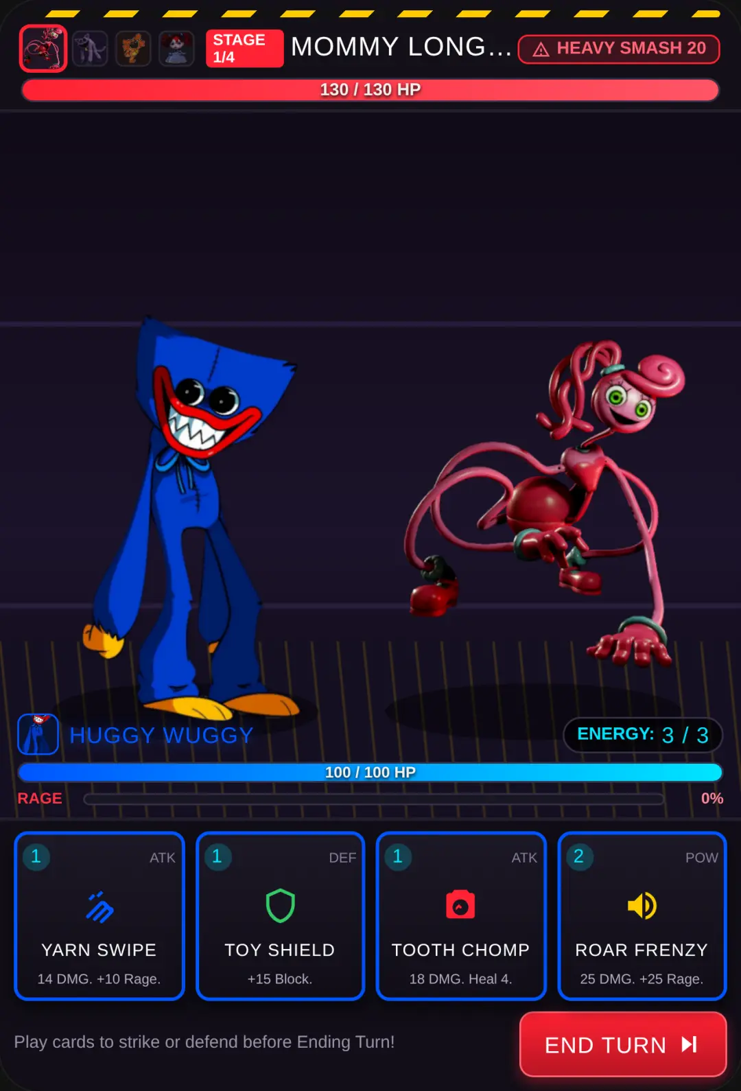 Huggy Wuggy: Factory Boss Rush - Poppy Playtime Fight cover