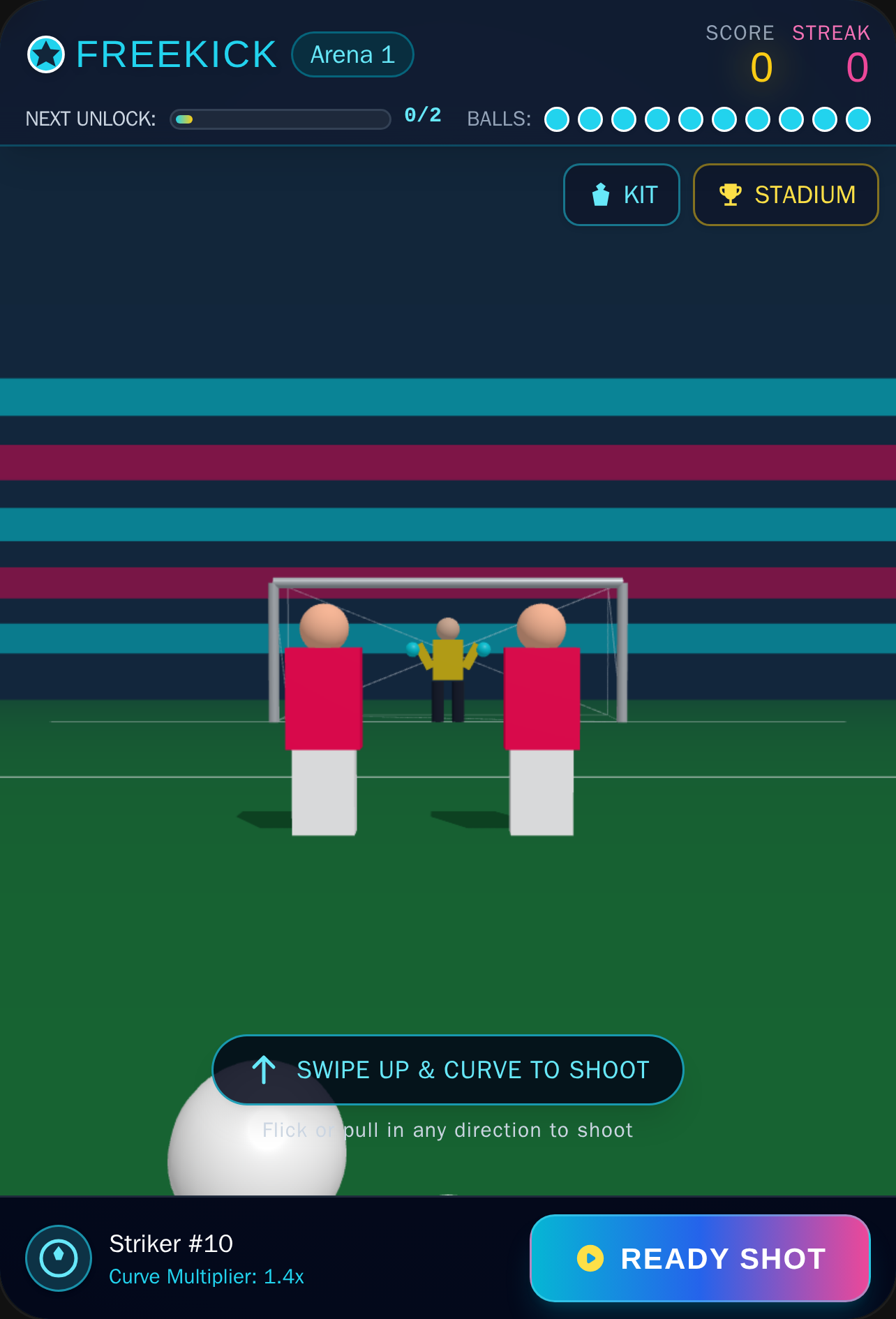Arcade Free Kick Hero cover