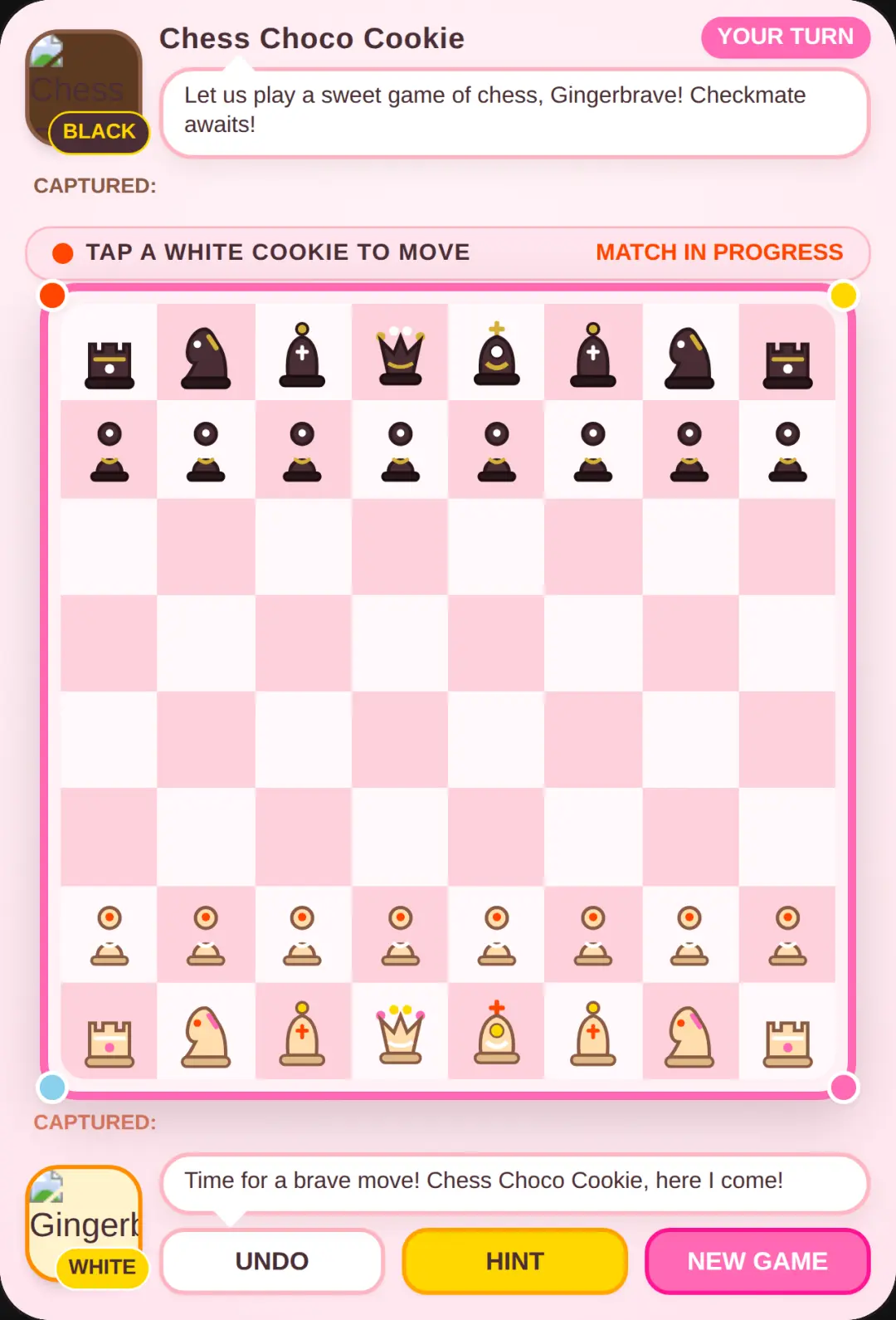Chess Choco Cookie Chess! cover