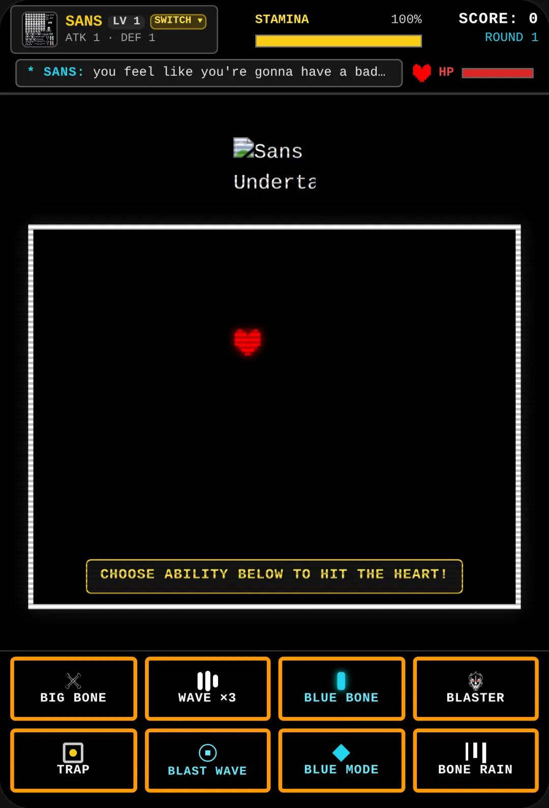 Undertale: Boss Battle Simulator cover