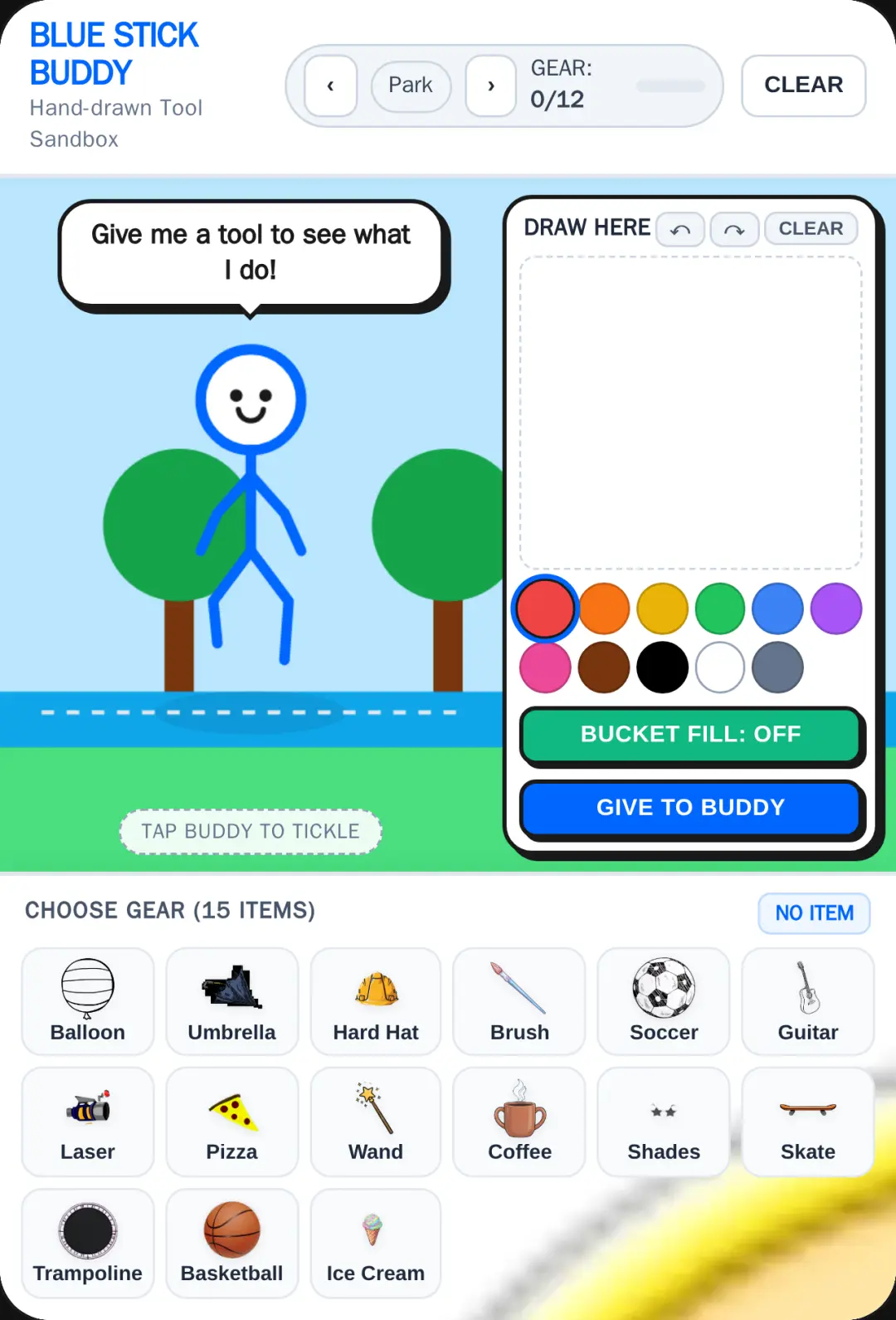Blue Stick Buddy cover