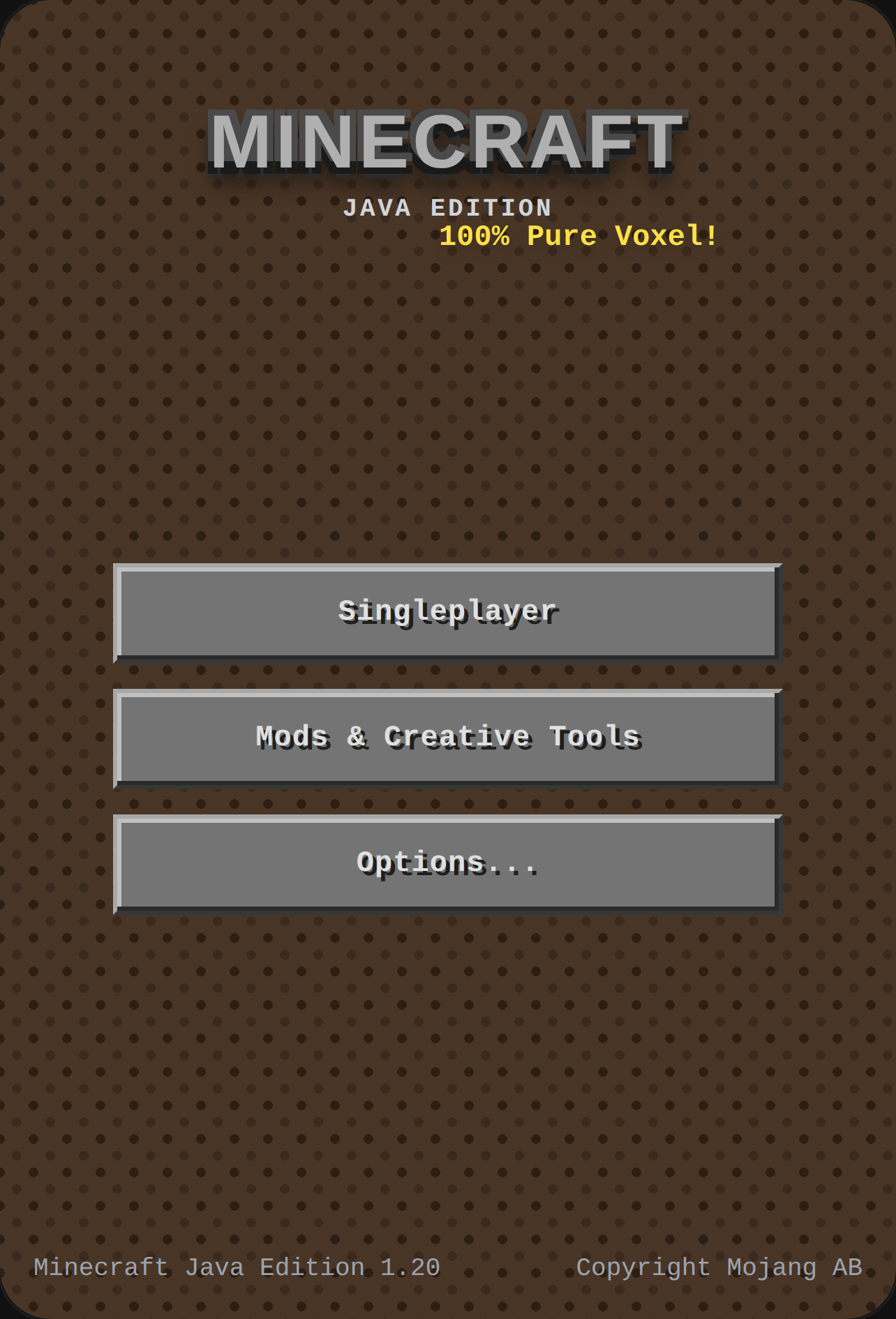 Minecraft Java Edition cover