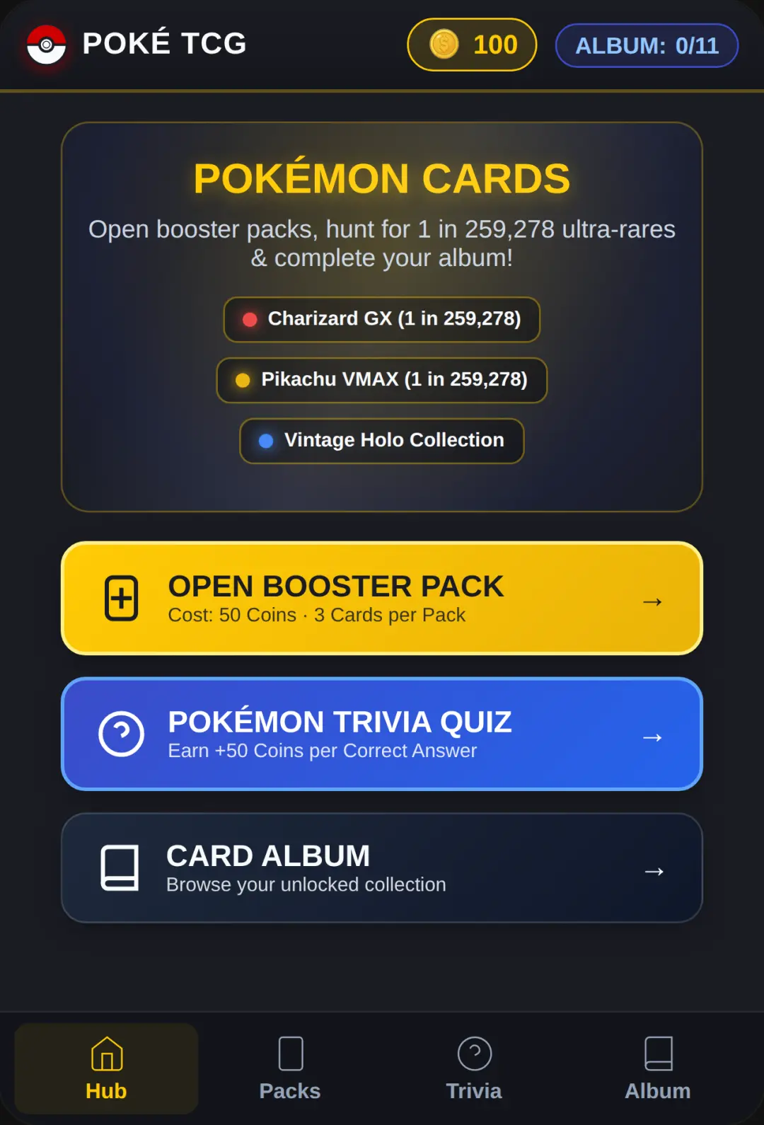 Pokemon cards cover