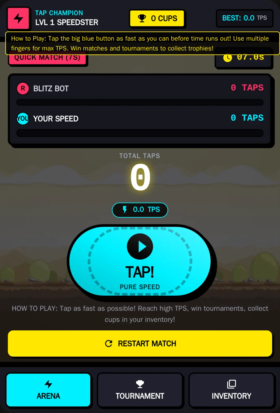 Speed Tapper: Cup Champions cover