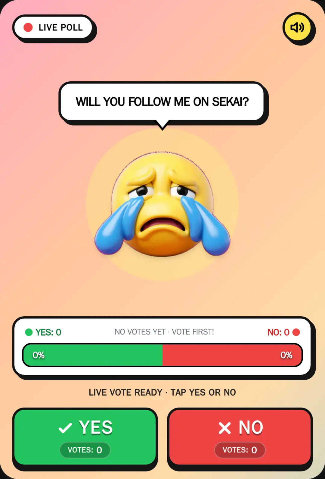 Will You Follow Me On Sekai? cover