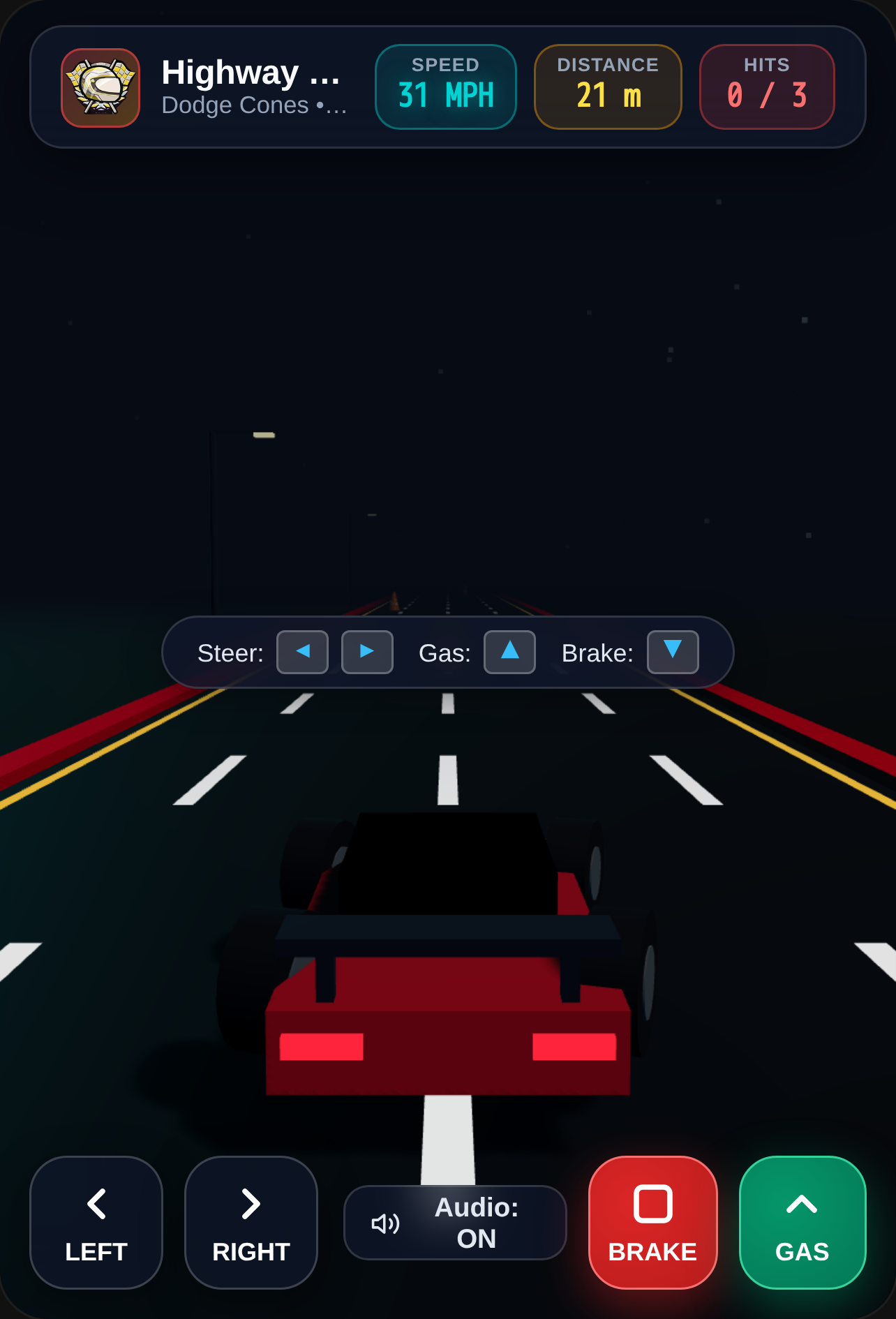 3D Highway Racer cover