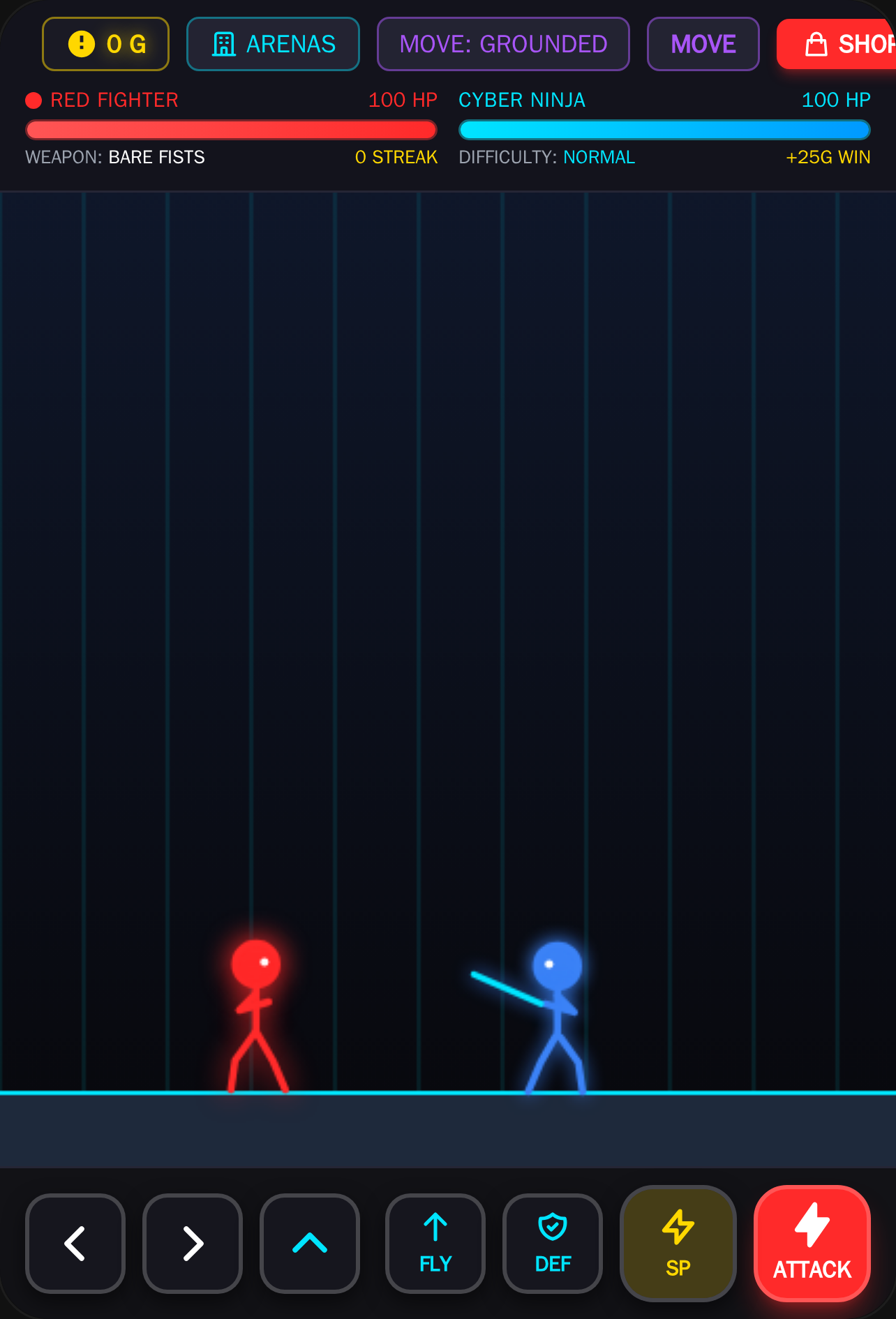 Stickman Arena: Elemental Clash cover
