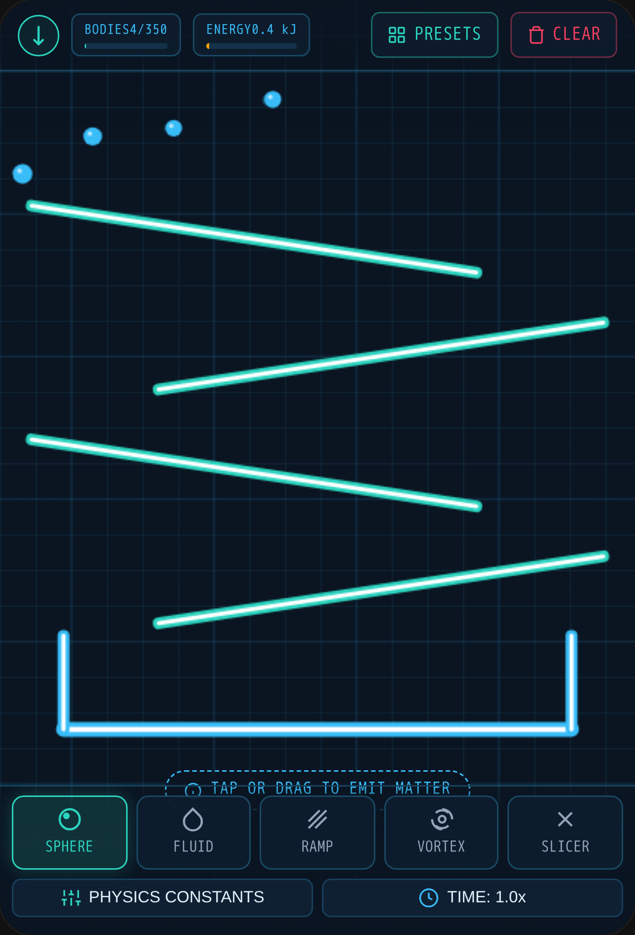 Kinetic Laboratory — Physics Simulation cover