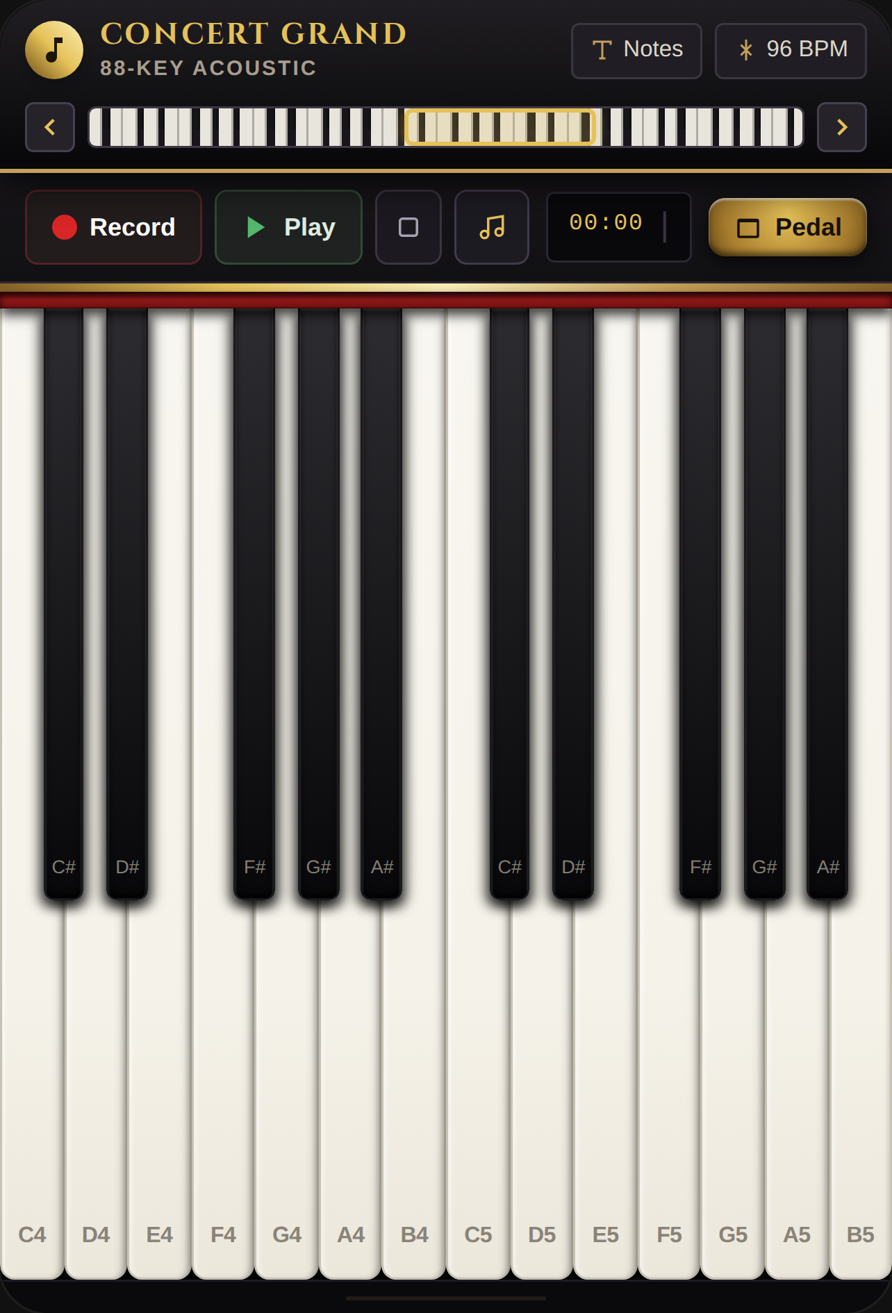 Concert Grand Piano cover
