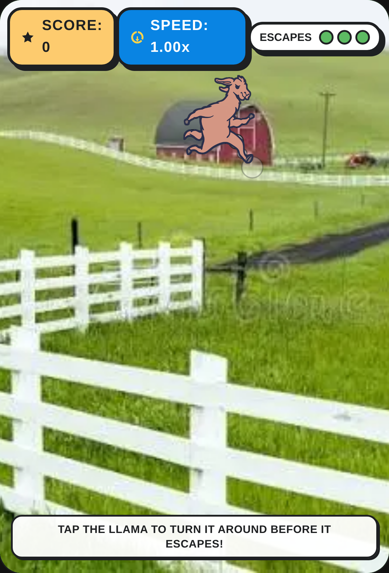 Llama Dash Panic cover