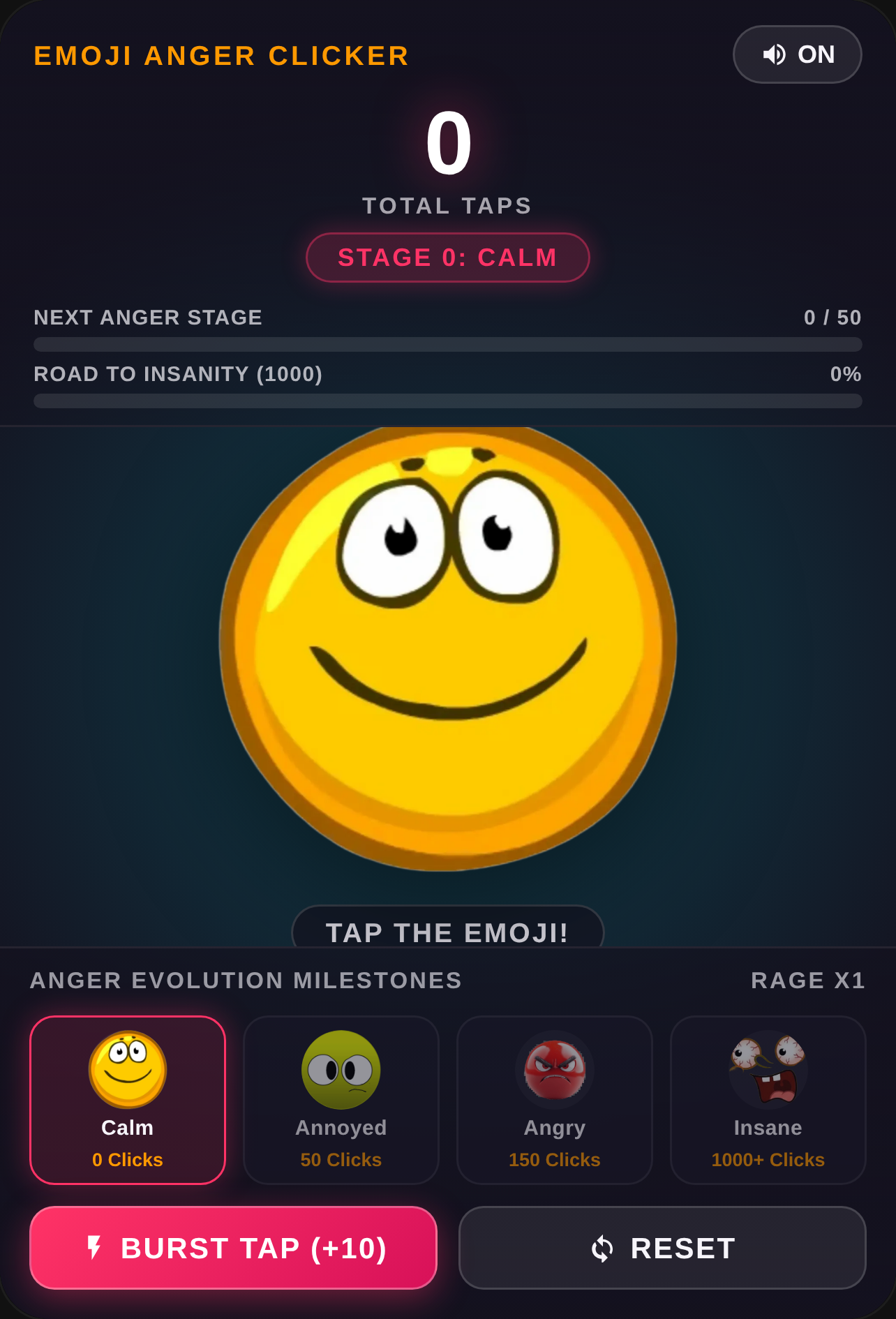 Emoji Anger Clicker cover