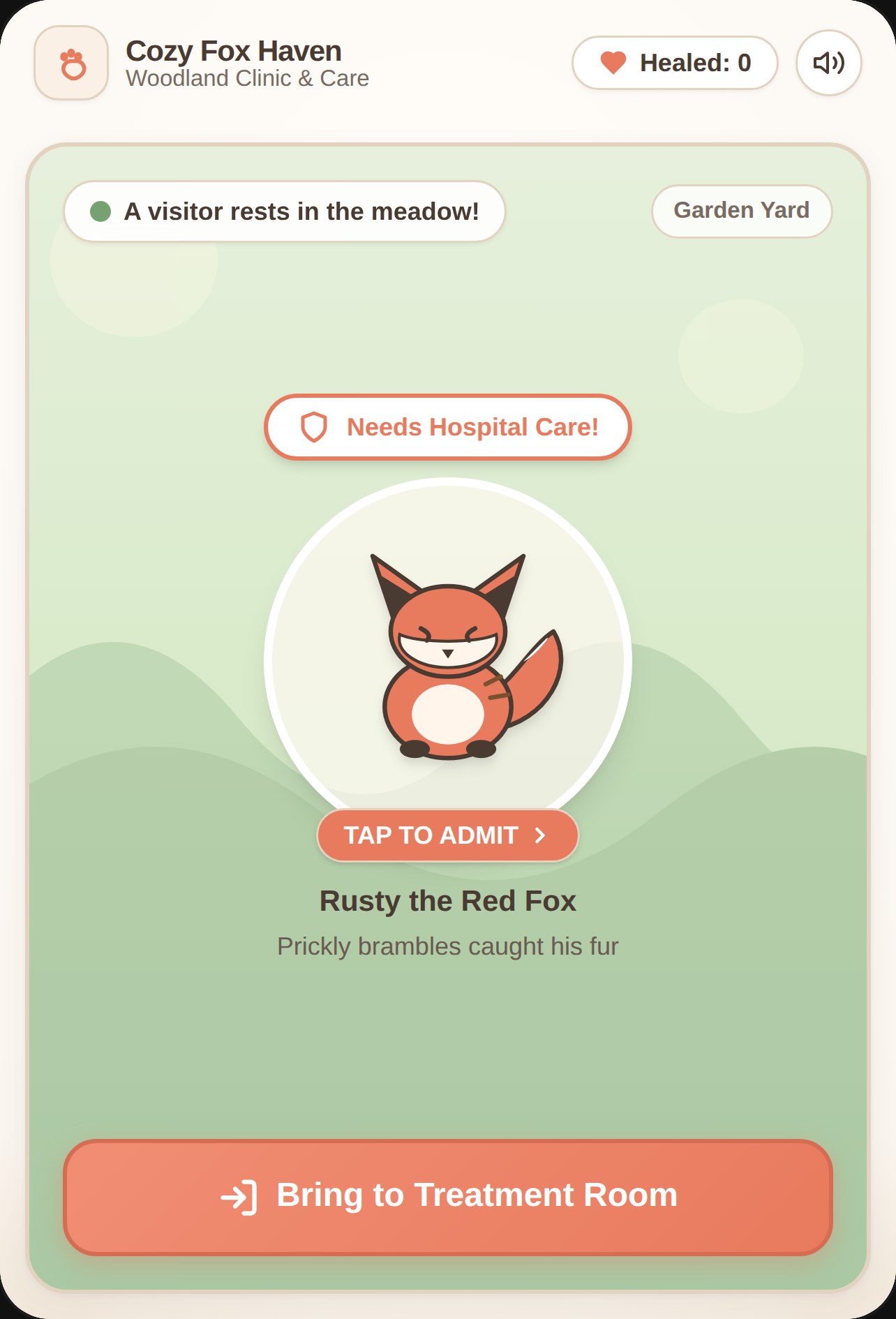 Cozy Fox Sanctuary Hospital cover