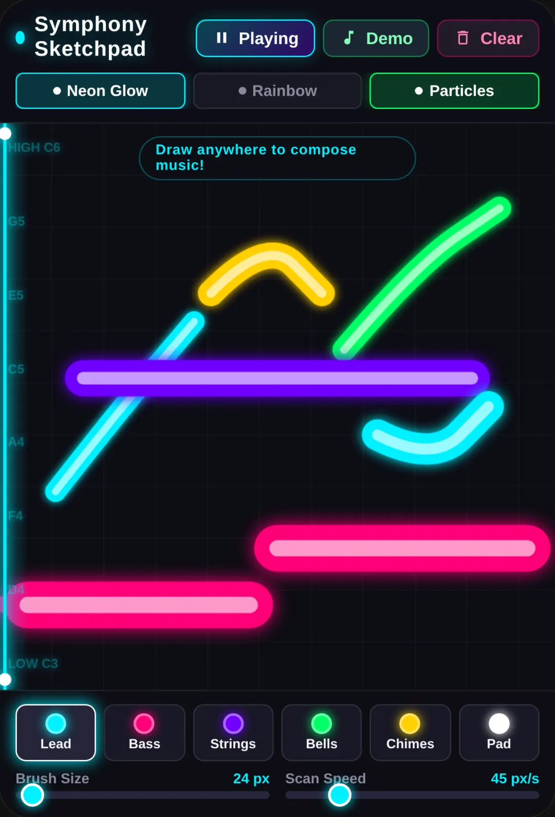 Symphony Sketchpad cover