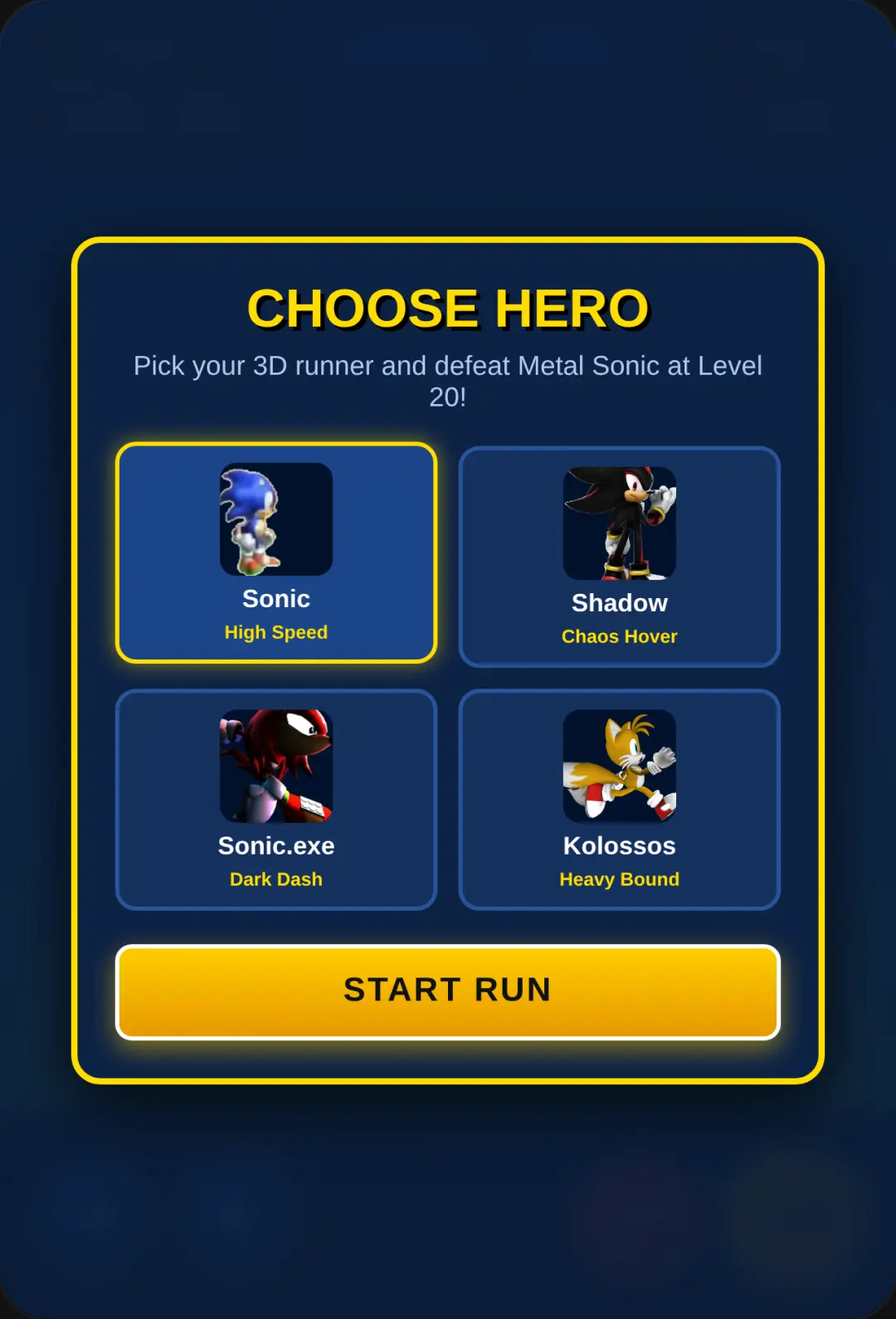 Sonic 3D: 2.5D Adventure & Metal Sonic Boss cover