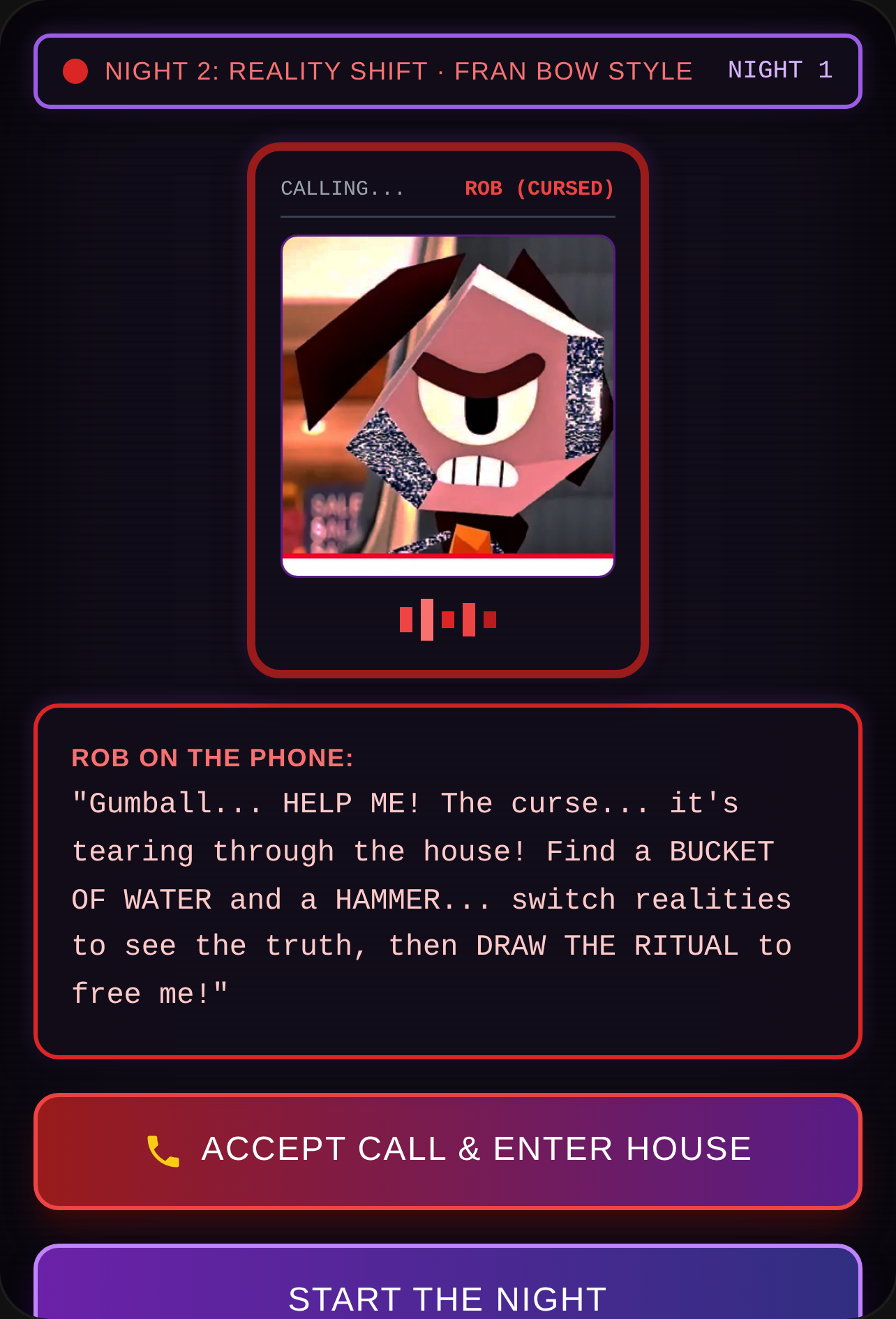6 Nights at the Wattersons - Chapter 3 cover