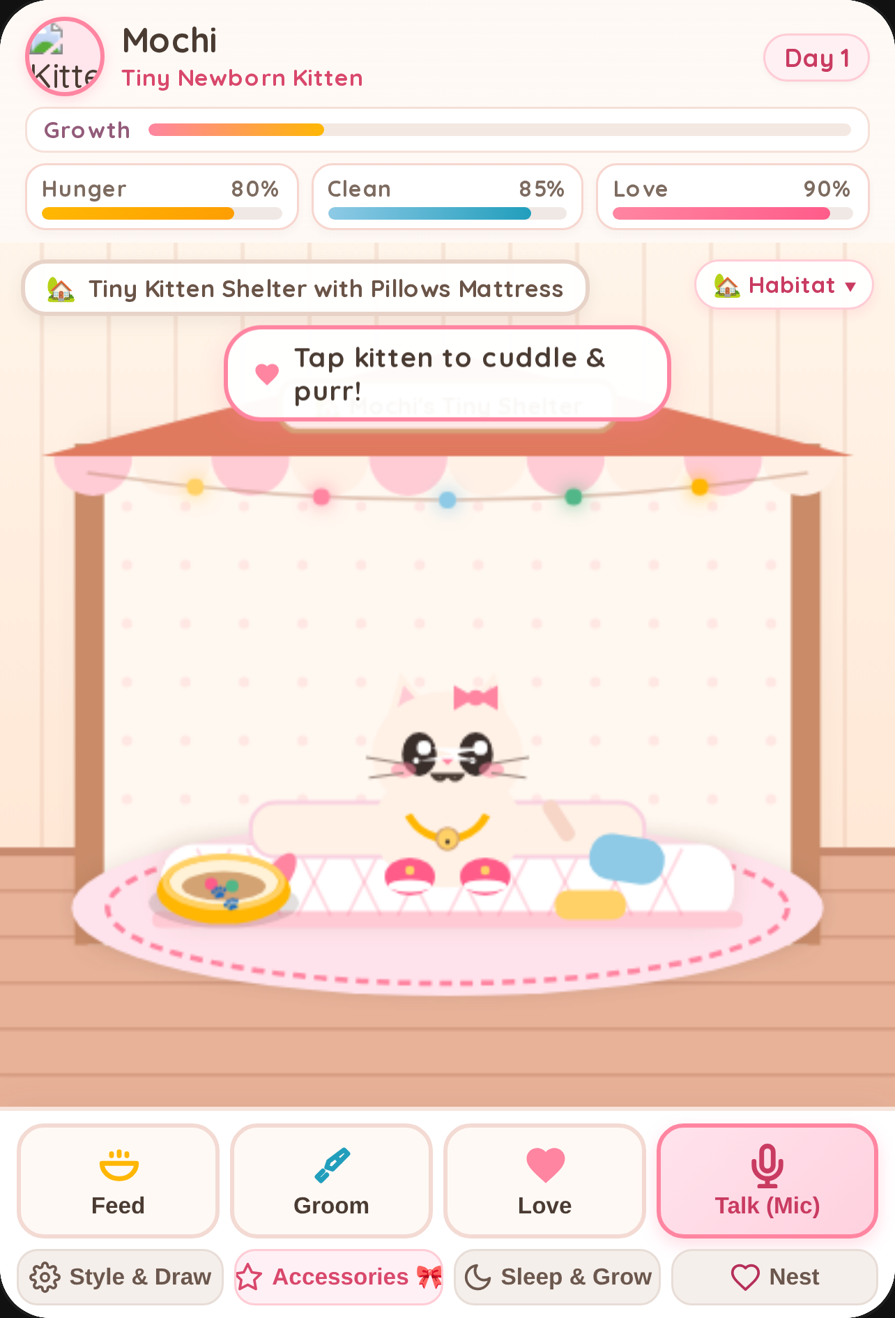 Tiny Kitten Care and Cozy Home cover