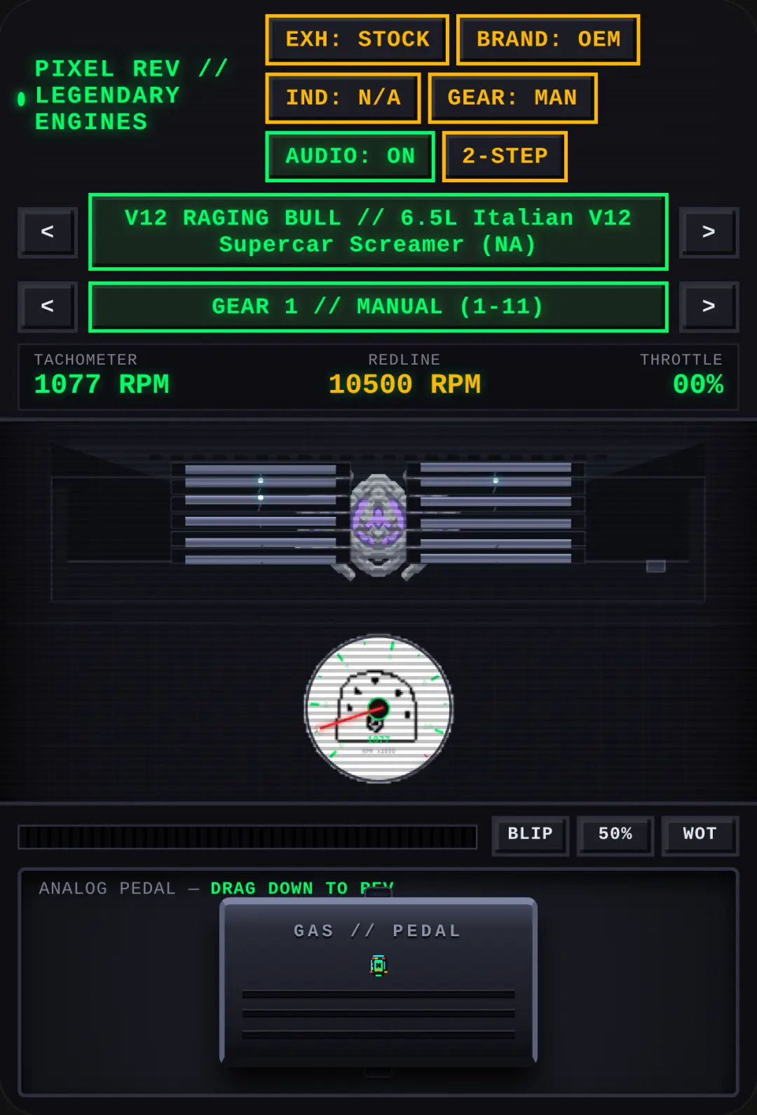 Pixel Rev // Retro Engine Simulator latest version cover