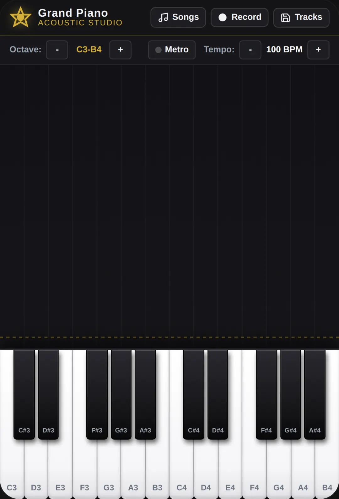 Grand Piano Studio Make your songs colorful cover