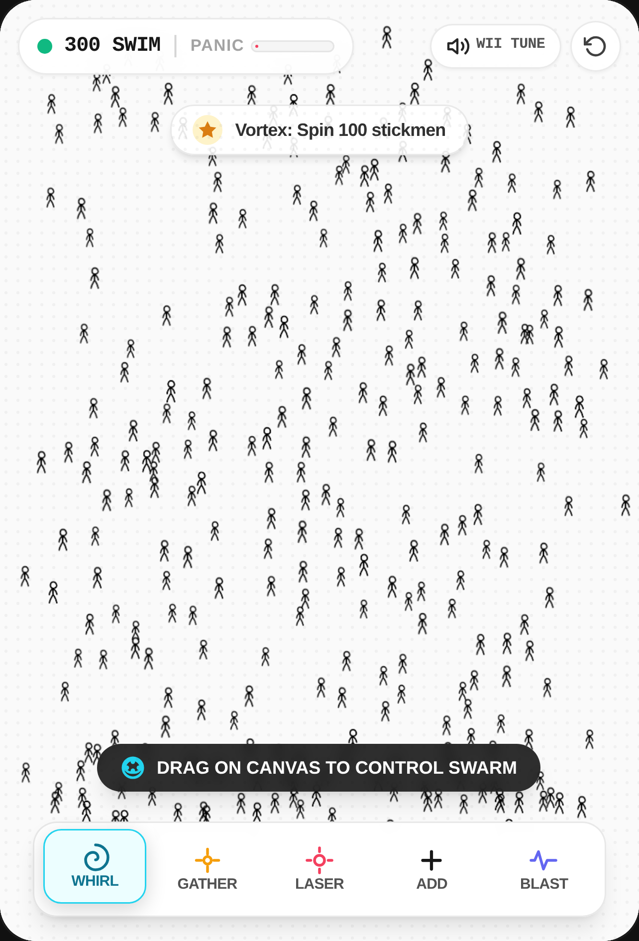 Stickman Swarm: Inked Currents cover