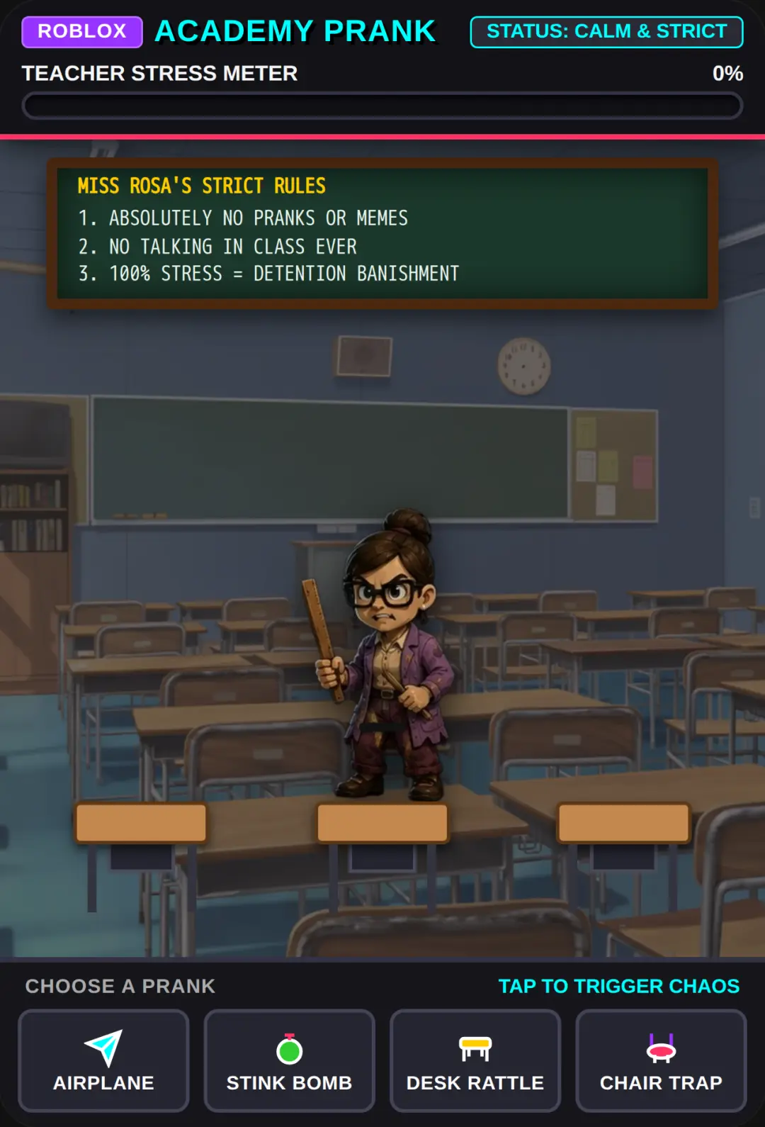 Roblox Crash Out Teacher cover