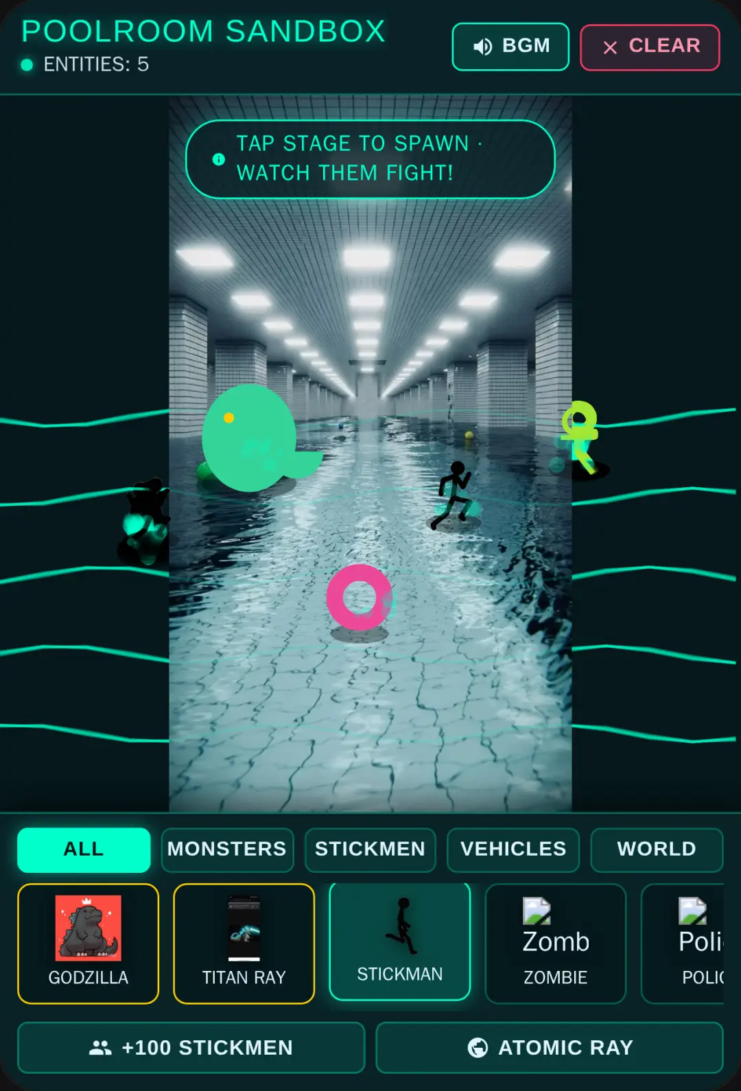 Poolroom Stickman Sandbox cover
