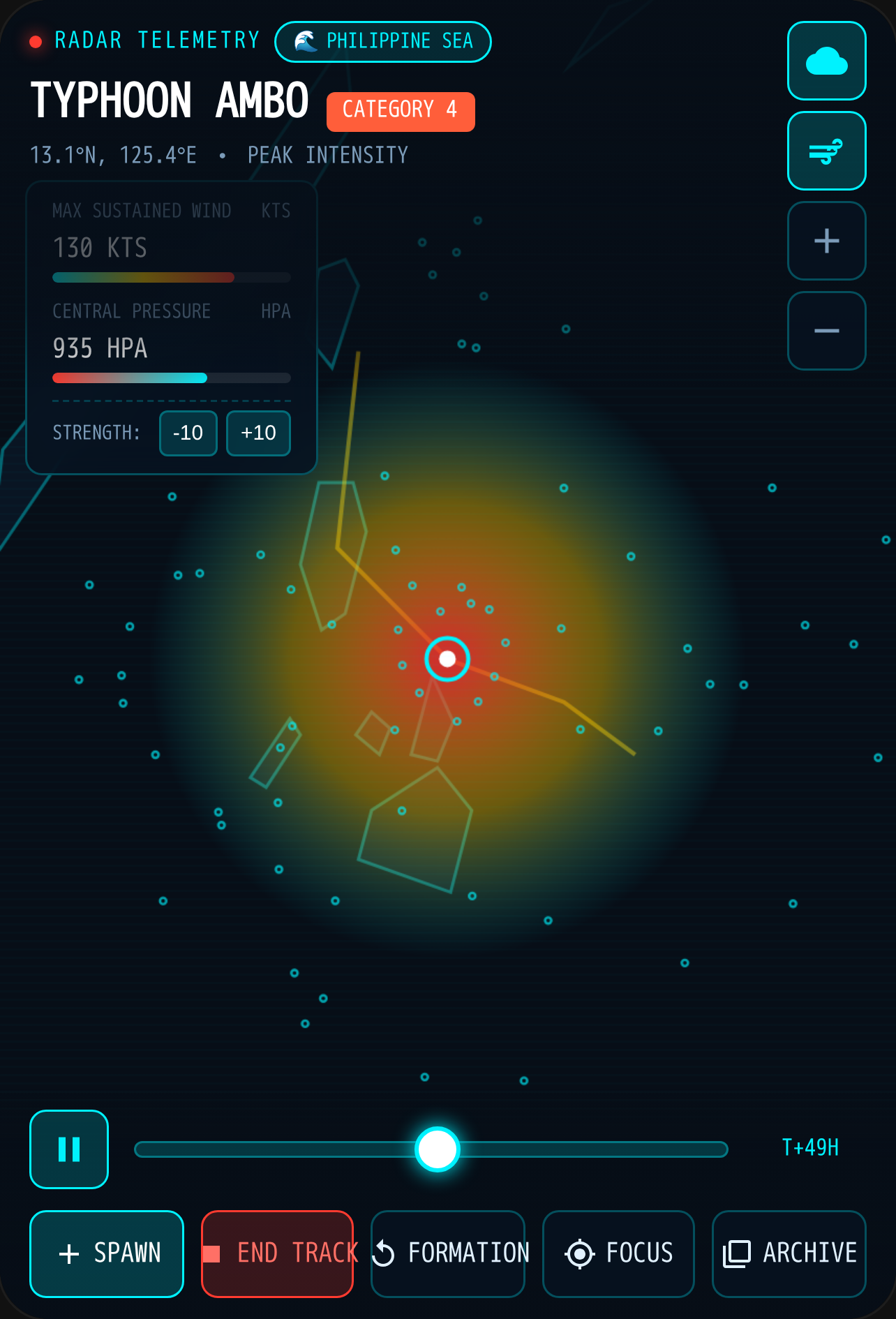 Typhoon Radar Simulator game cover
