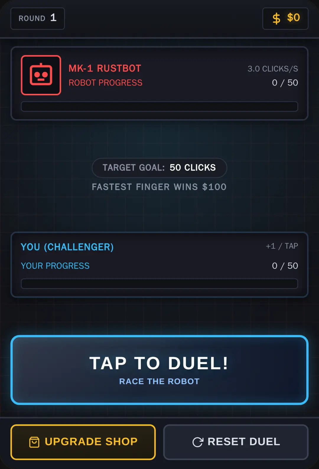 Robot Clicker Duel cover