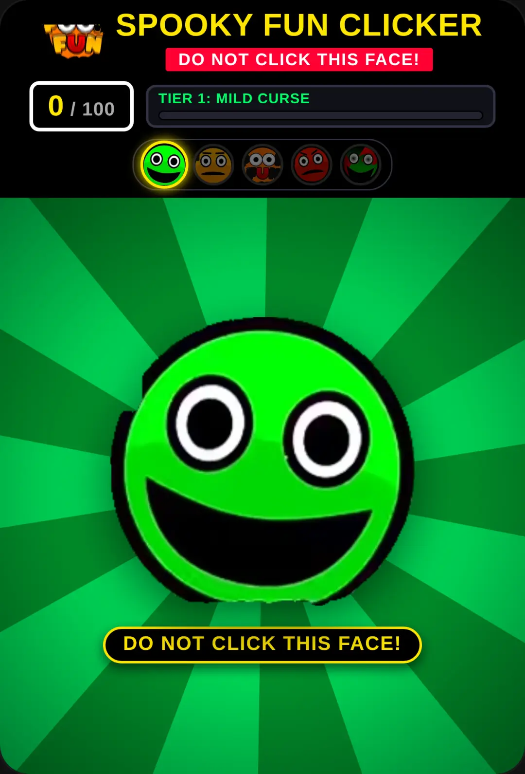SPOOKY FUN CLICKER cover